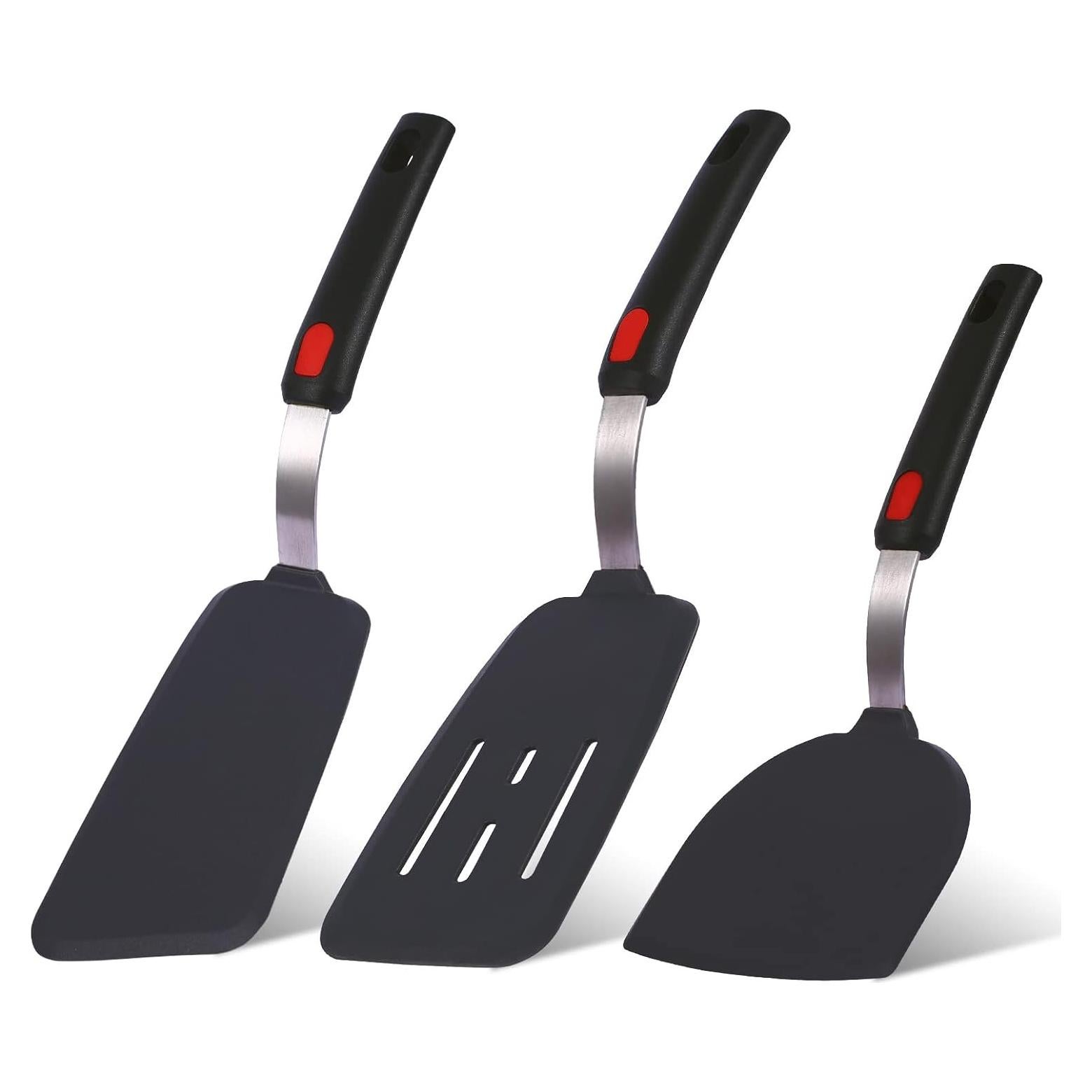 Juego de 3 Espátulas de Silicona Collfa Resistentes al Calor