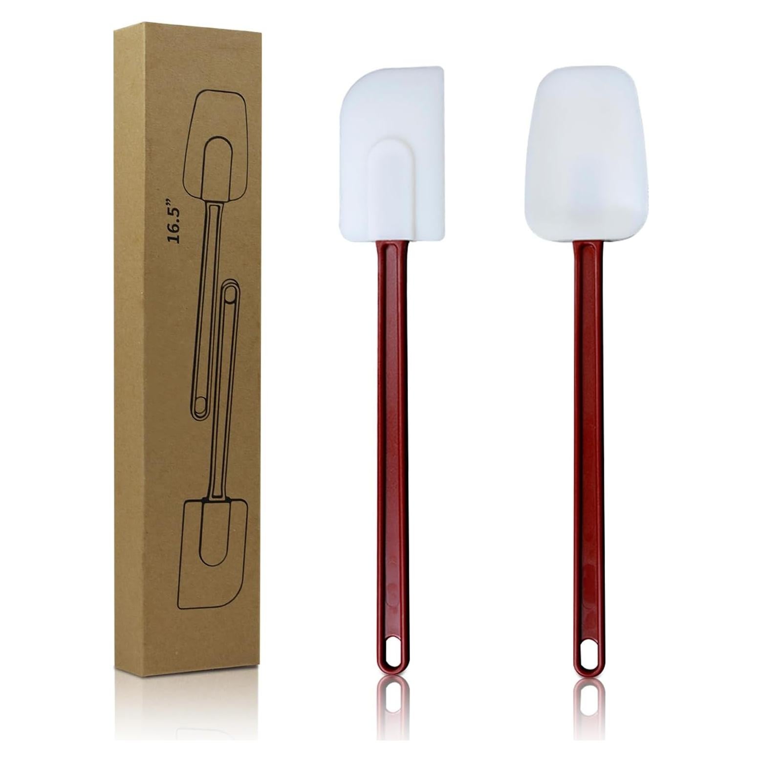 Juego de Espátulas de Silicona KSIFJRTO 41.9 cm Resistentes al Calor