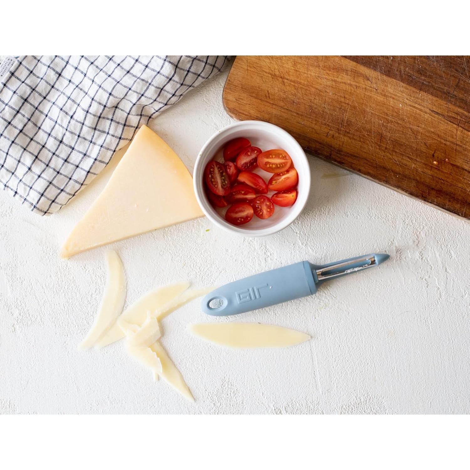 Pelador de Patatas GIR de Acero Inoxidable Ergonómico 0.61 kg