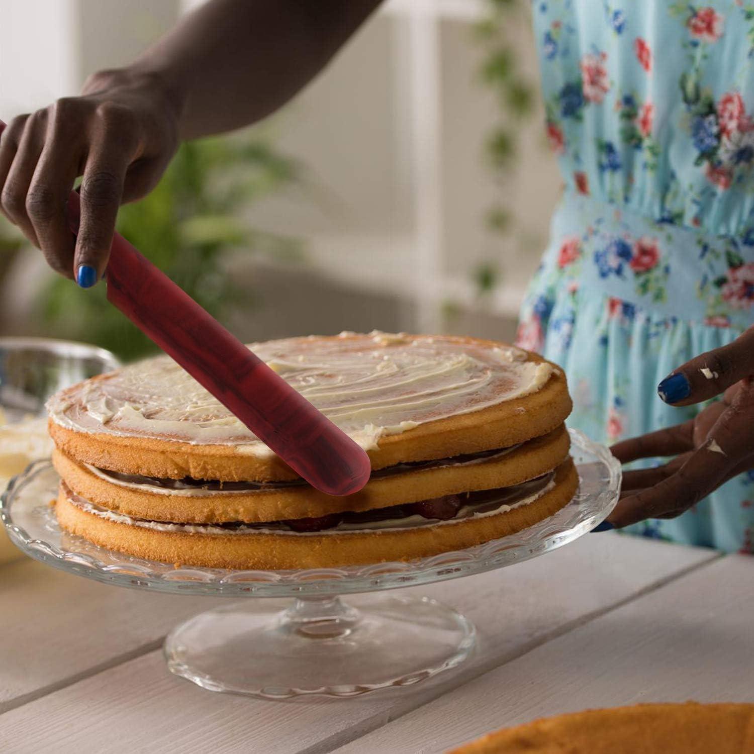 Juego de Espátulas de Silicona DOSMAMZ 3 Piezas Antiadherentes