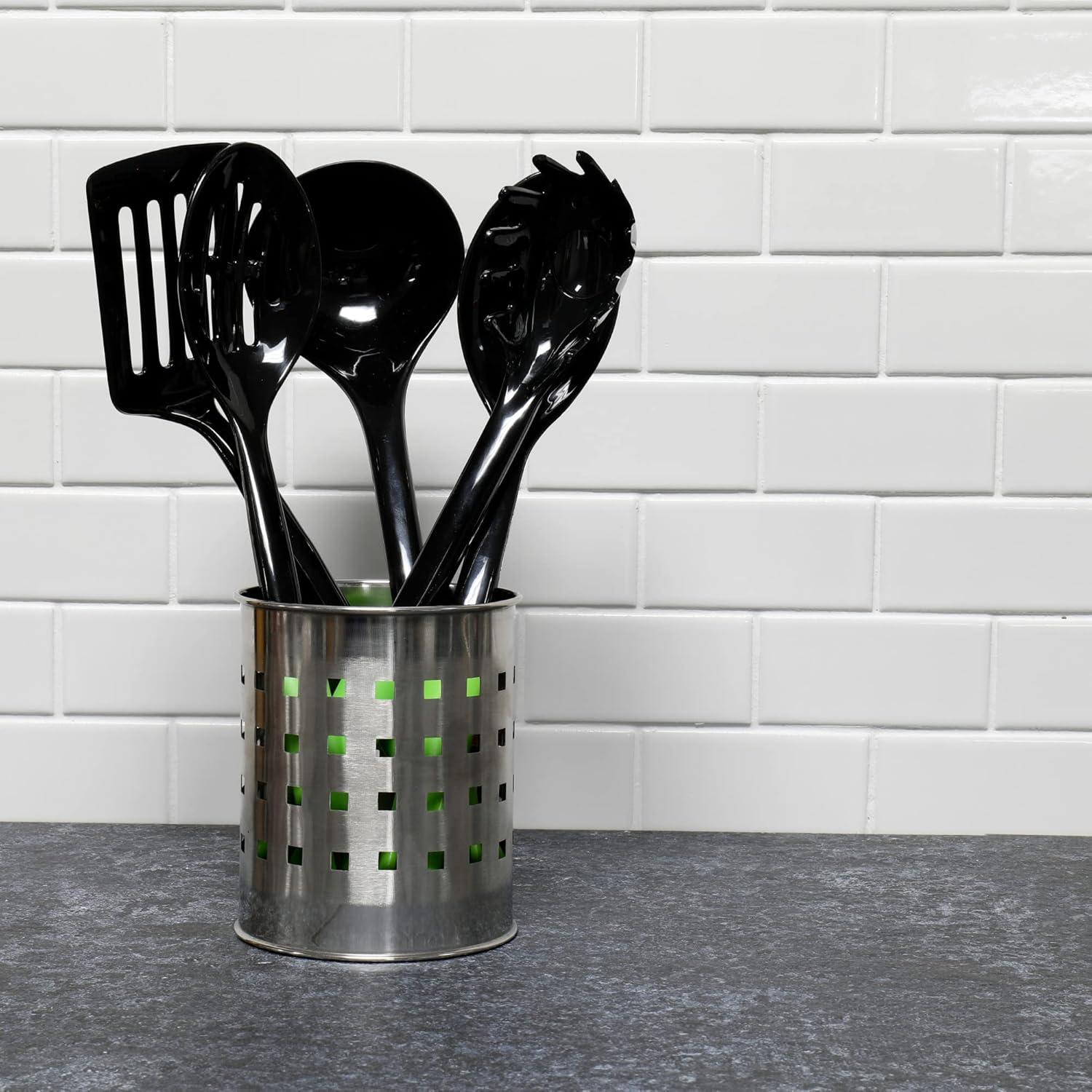 Espátula de Nylon Chef Craft 29.2 cm Verde, Resistente al Calor