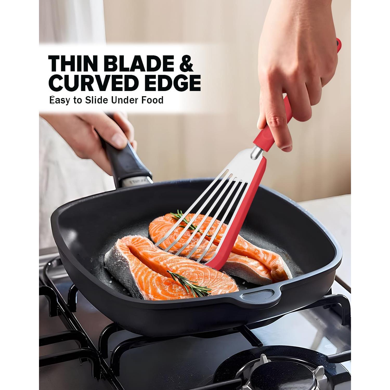 Juego de 2 espátulas de pescado DaiRen Kitchen 33 cm