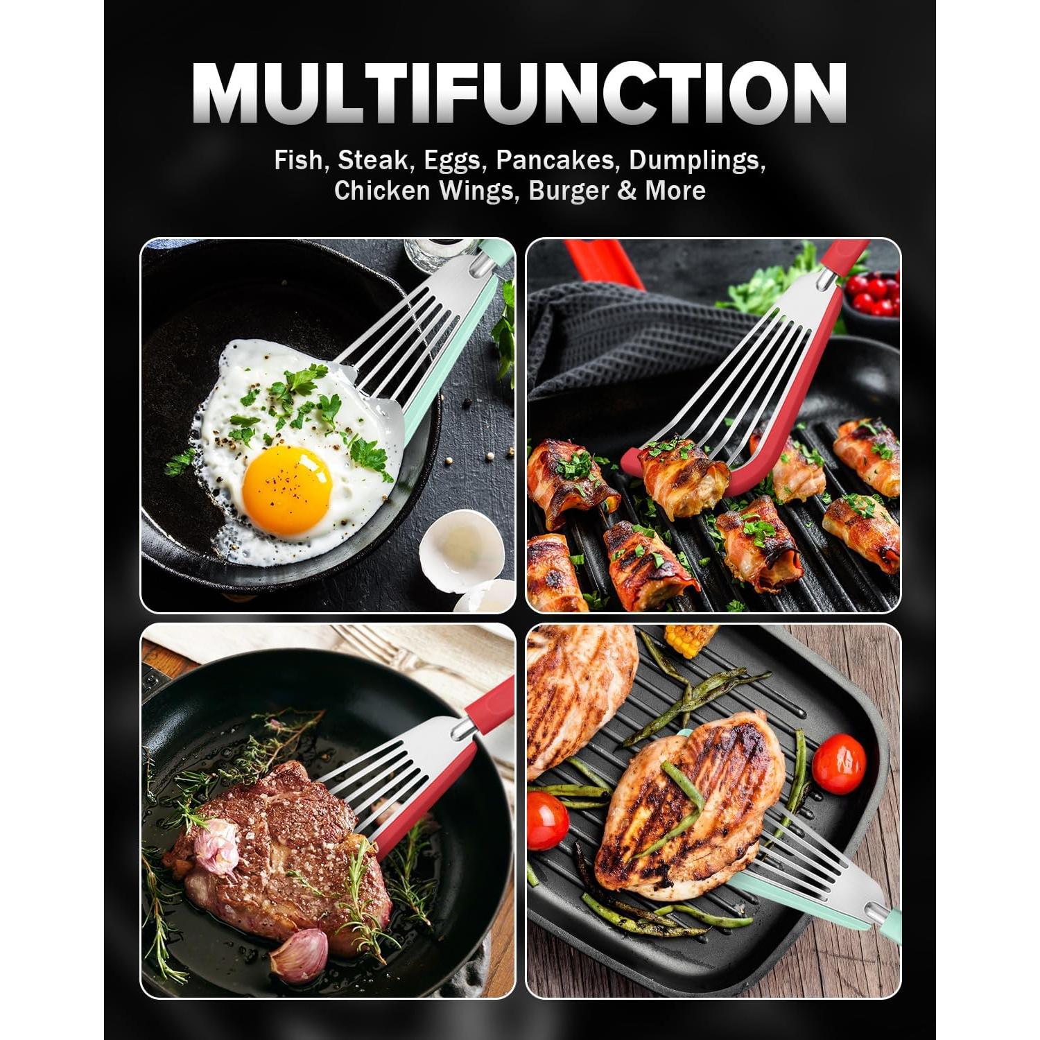 Juego de 2 espátulas de pescado DaiRen Kitchen 33 cm