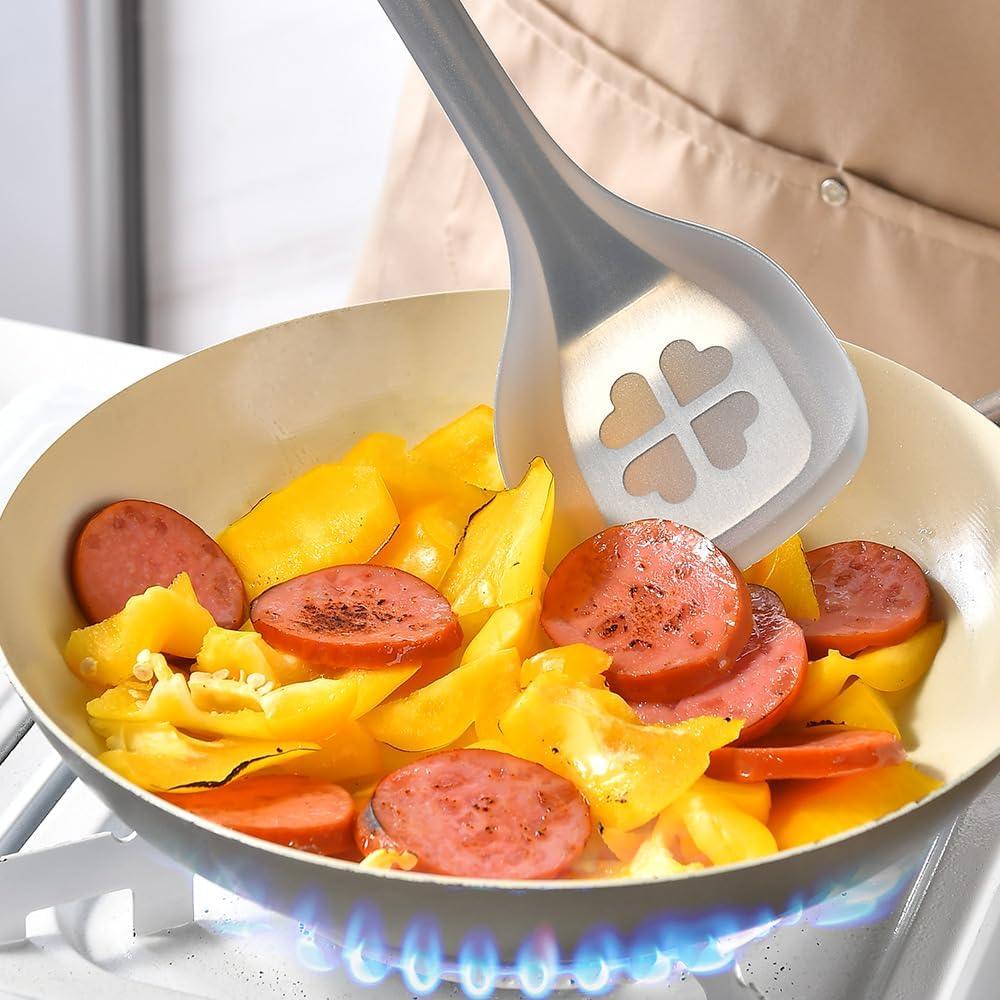 Espátula de Silicona TENTA KITCHEN con Mango de Madera 33.5cm