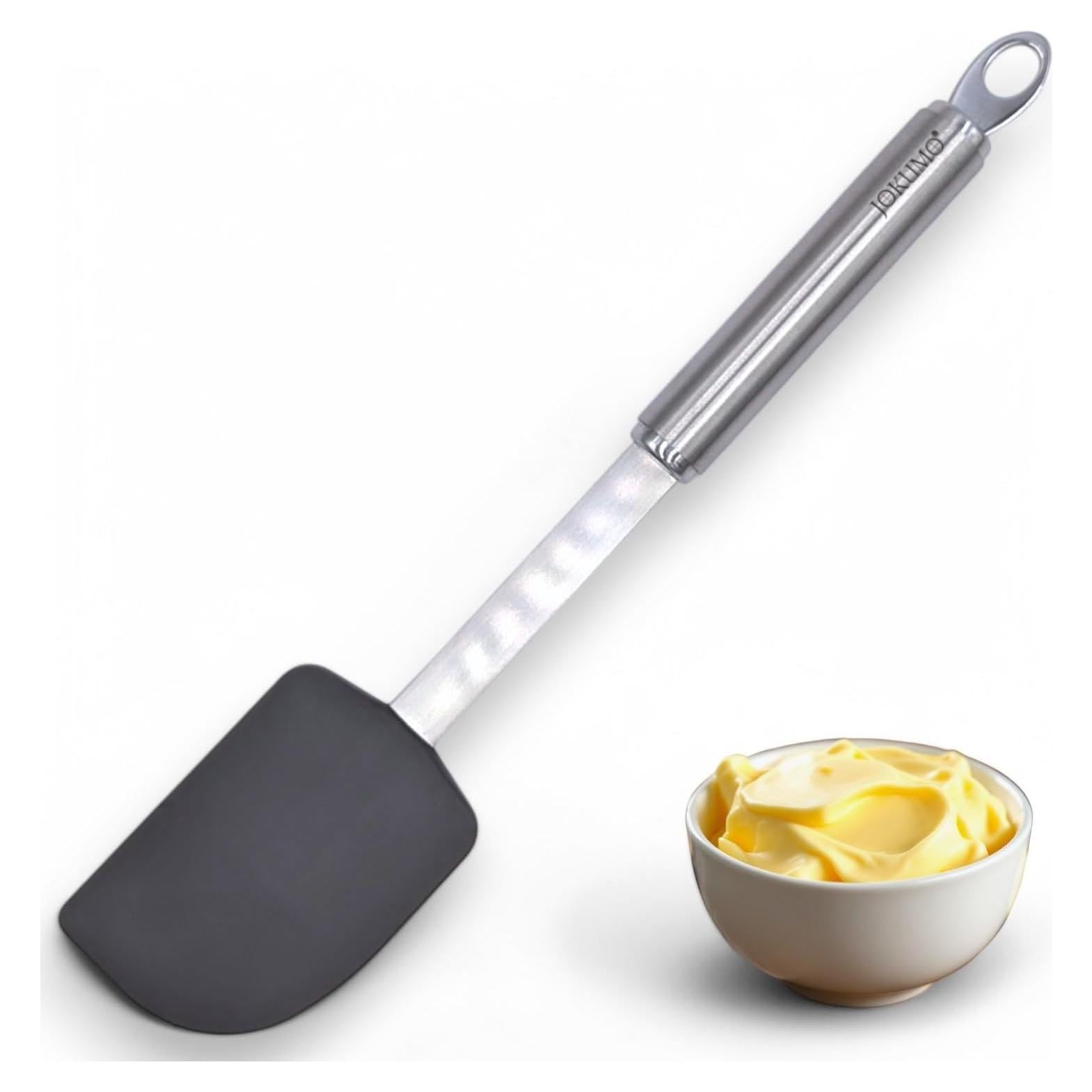 Espátula de Silicona JOKUMO con Mango Ergonómico - Acero Inoxidable 18/10
