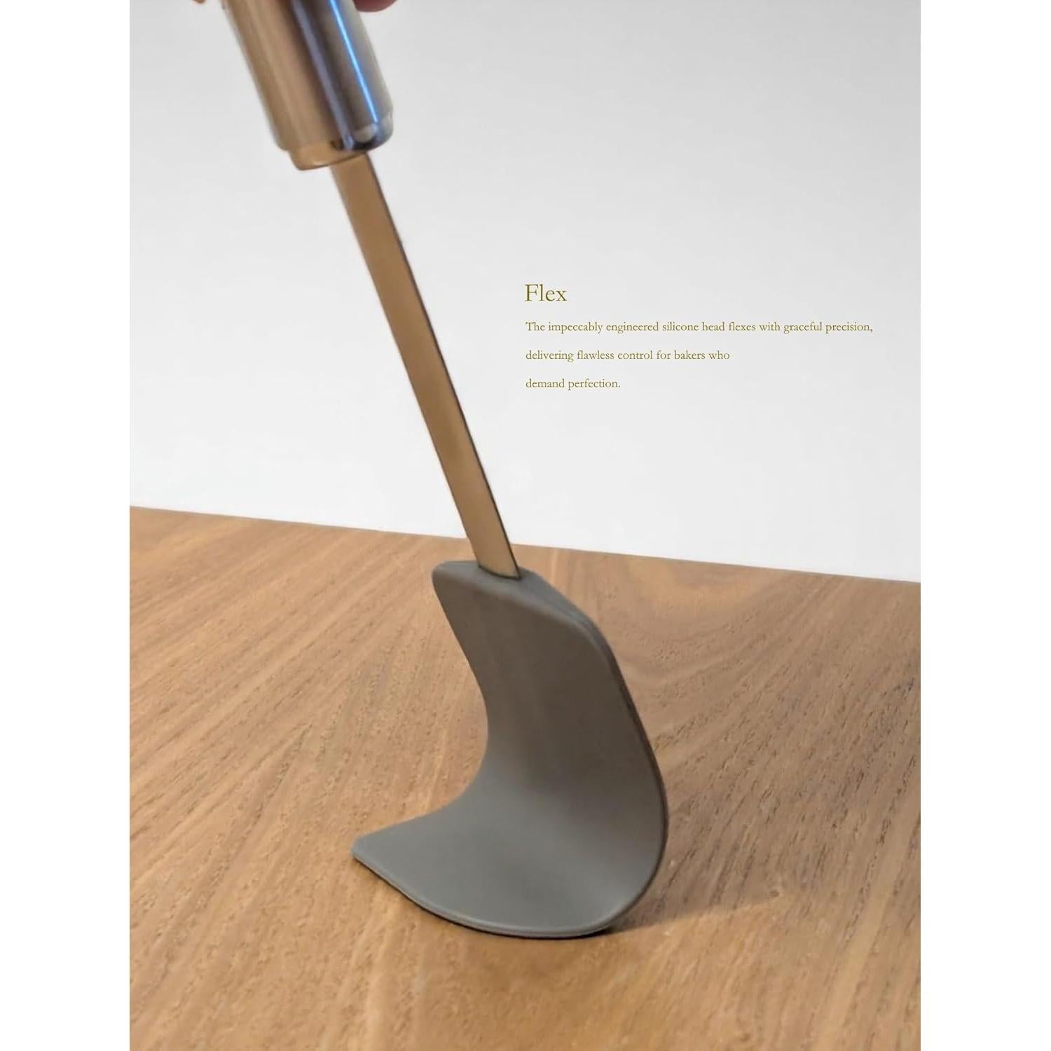 Espátula de Silicona JOKUMO con Mango Ergonómico - Acero Inoxidable 18/10