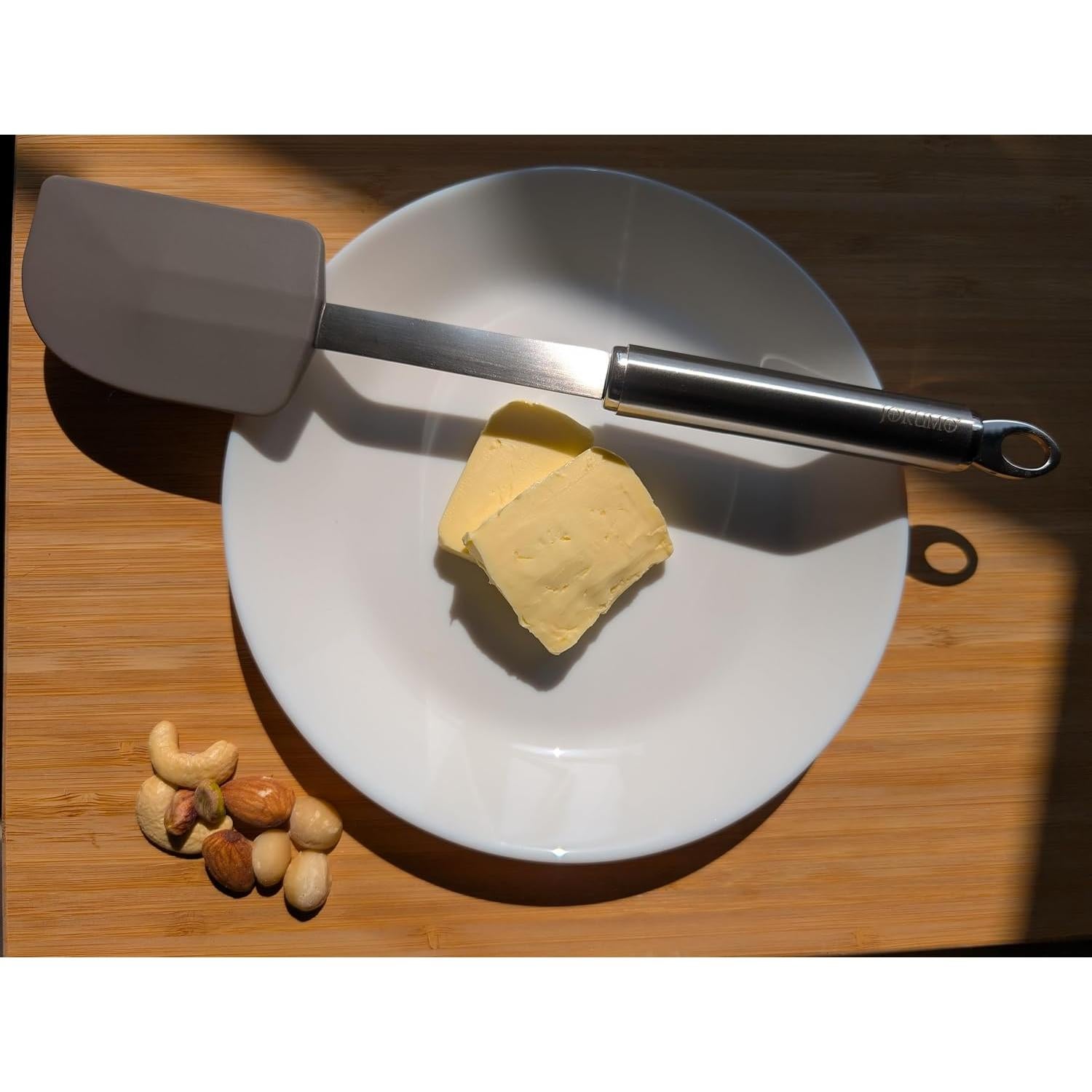 Espátula de Silicona JOKUMO con Mango Ergonómico - Acero Inoxidable 18/10