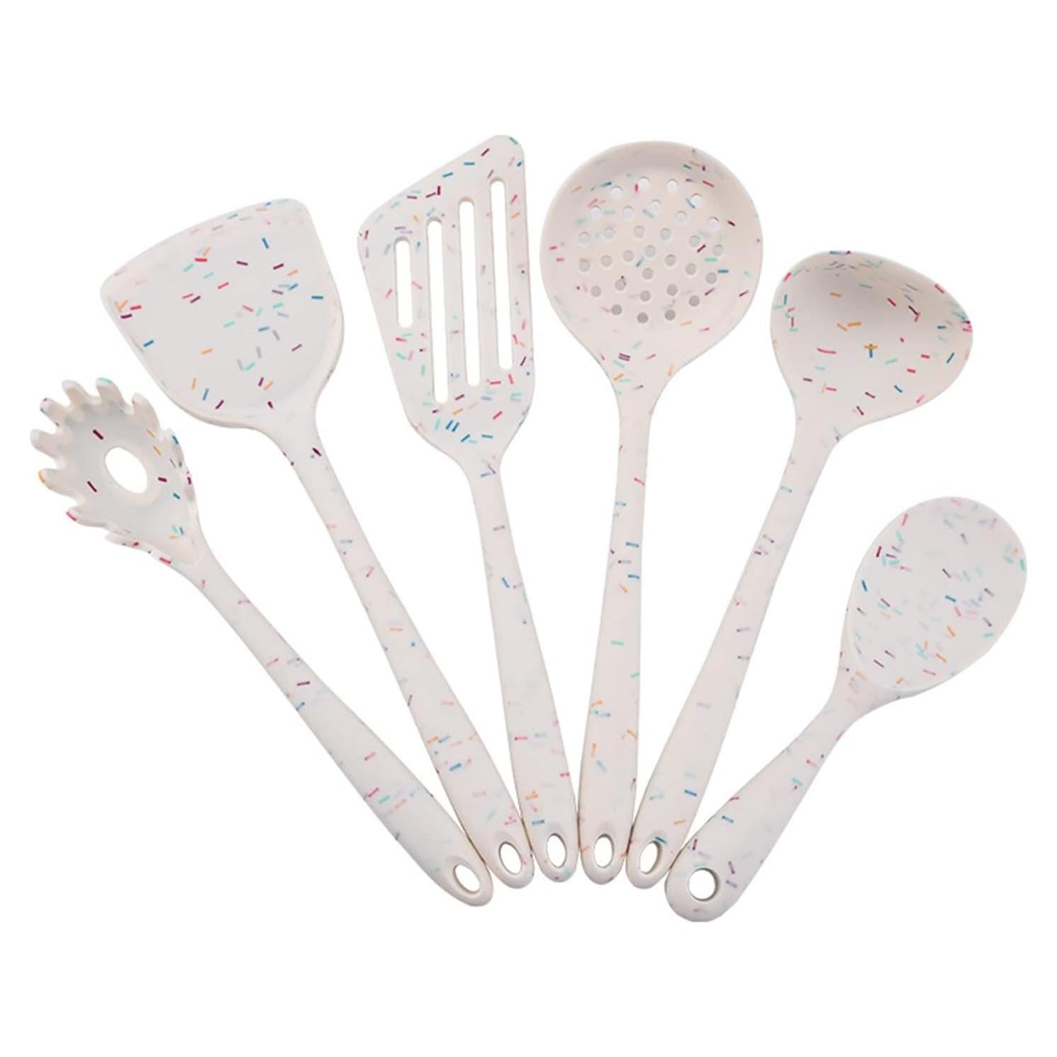 Juego de Utensilios de Cocina de Silicona 6 Piezas Mocrcrel