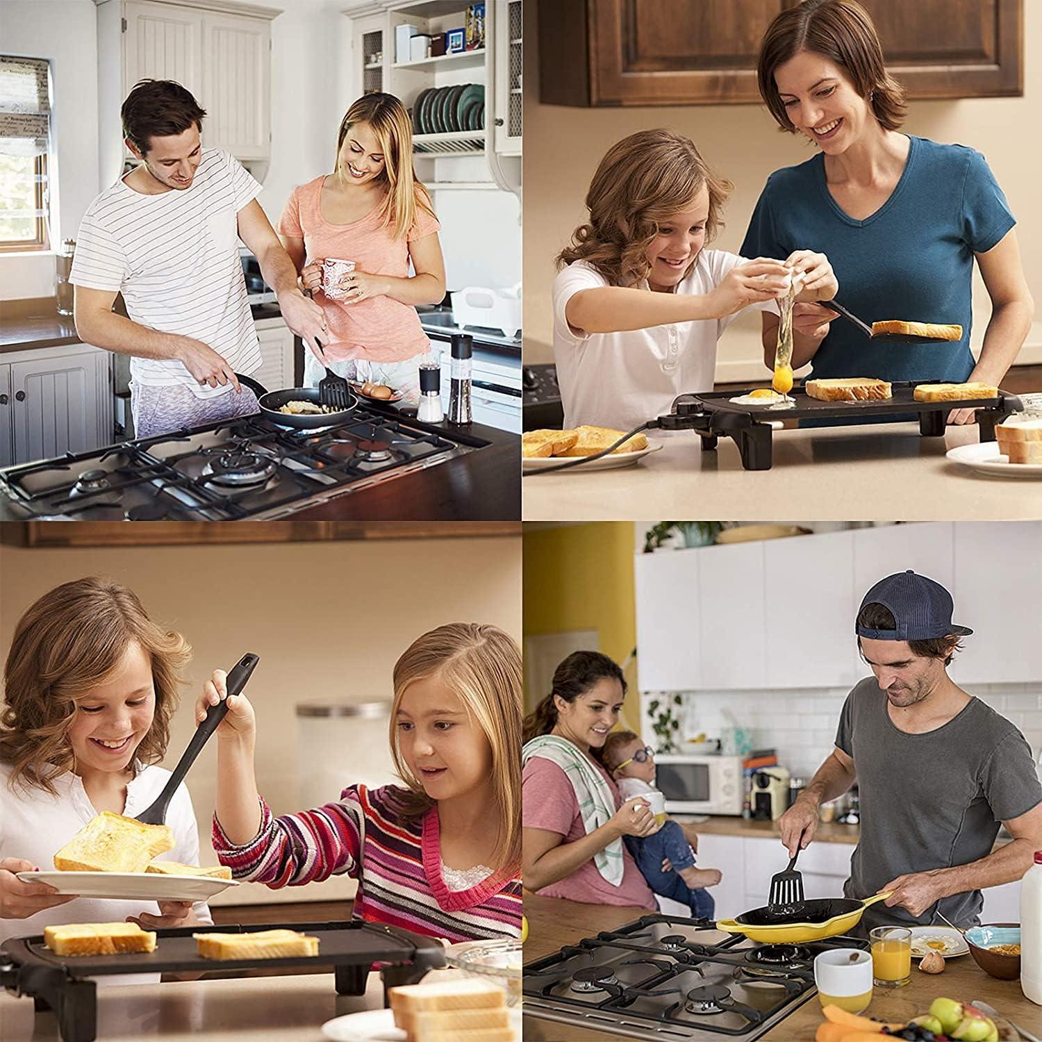 Juego de Espátulas de Silicona Armrouns 2PCS Resistente al Calor