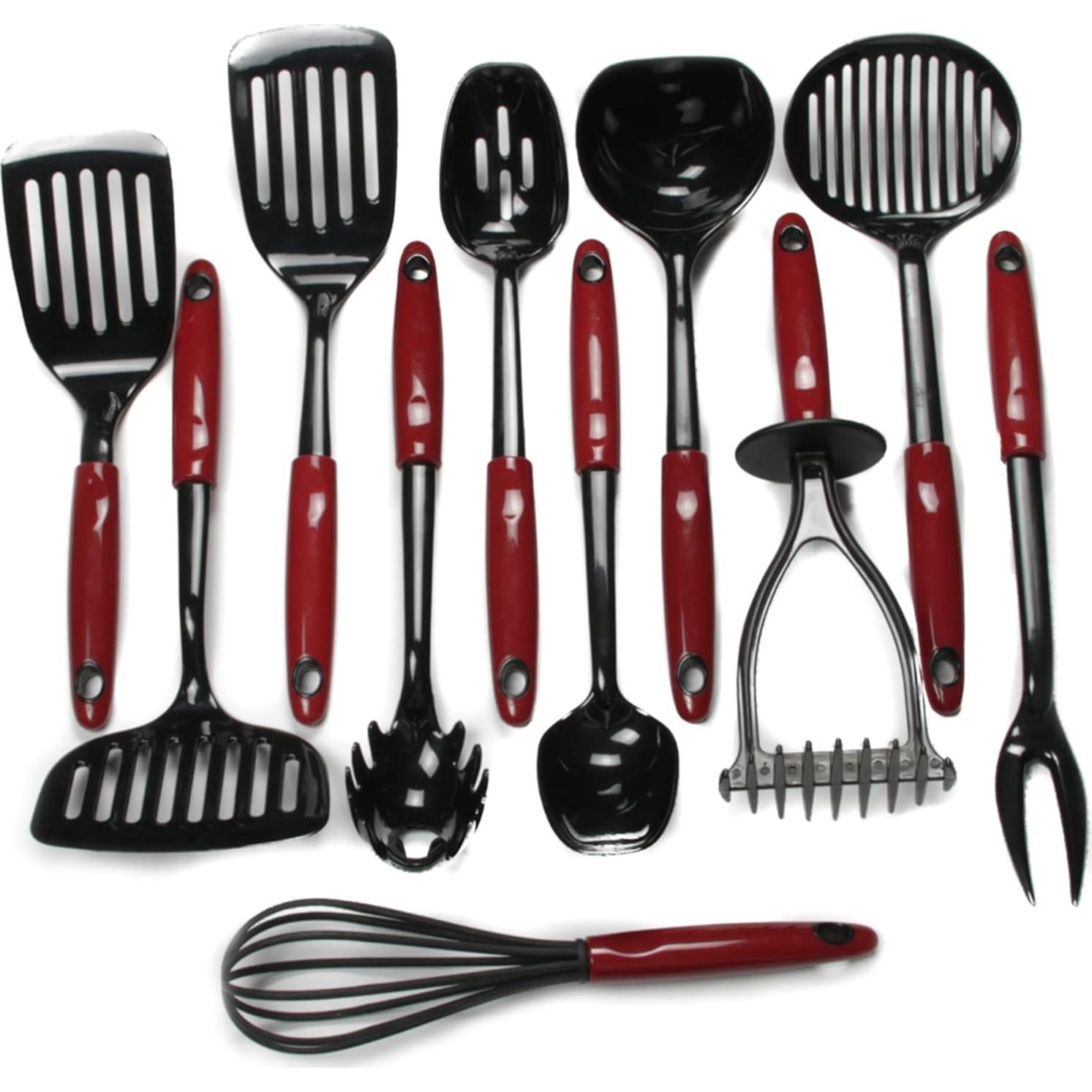 Espátula Jumbo de Nylon Chef Craft 30.5 cm Roja Resistente