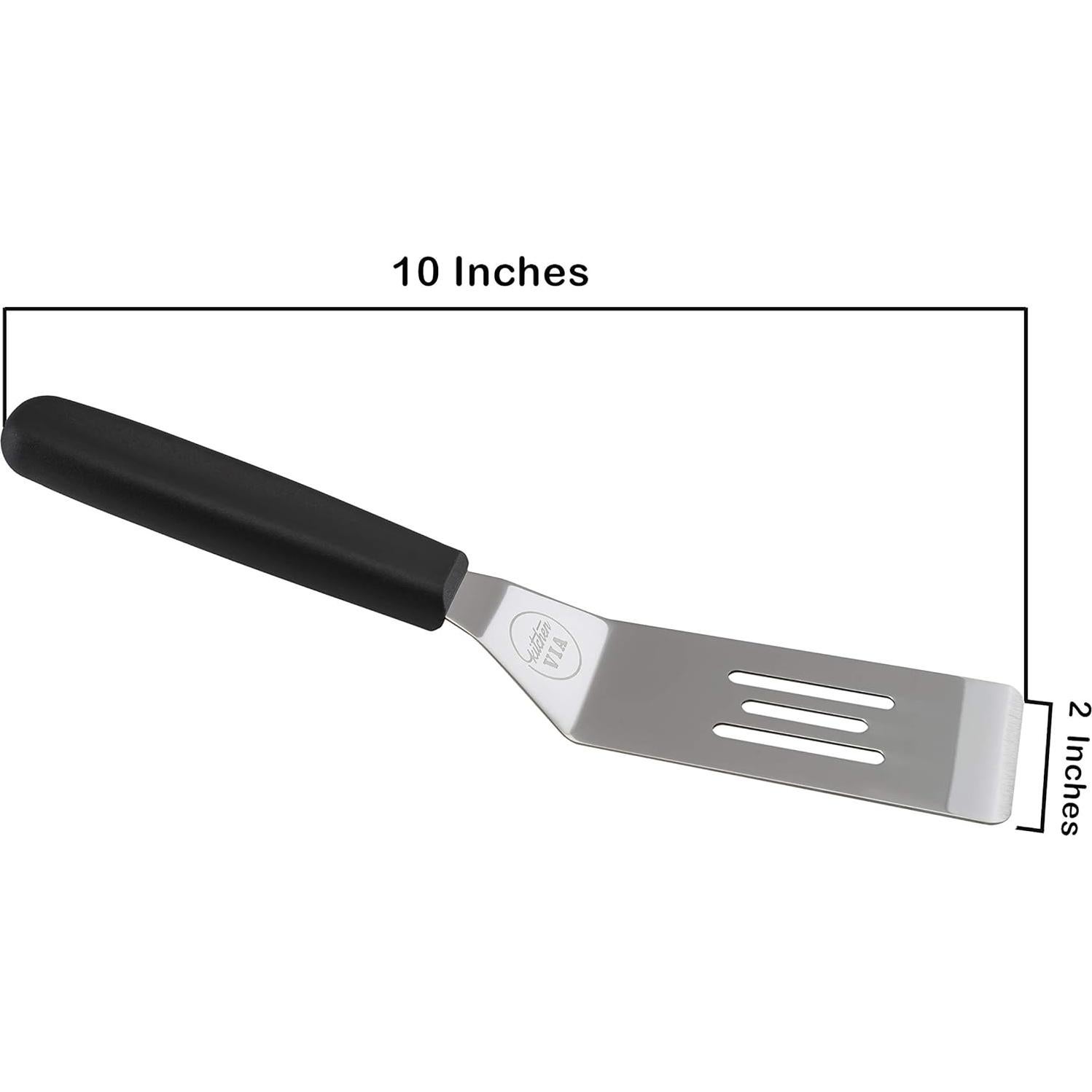 Espátula Mini KitchenVIA de Acero Inoxidable Antiadherente