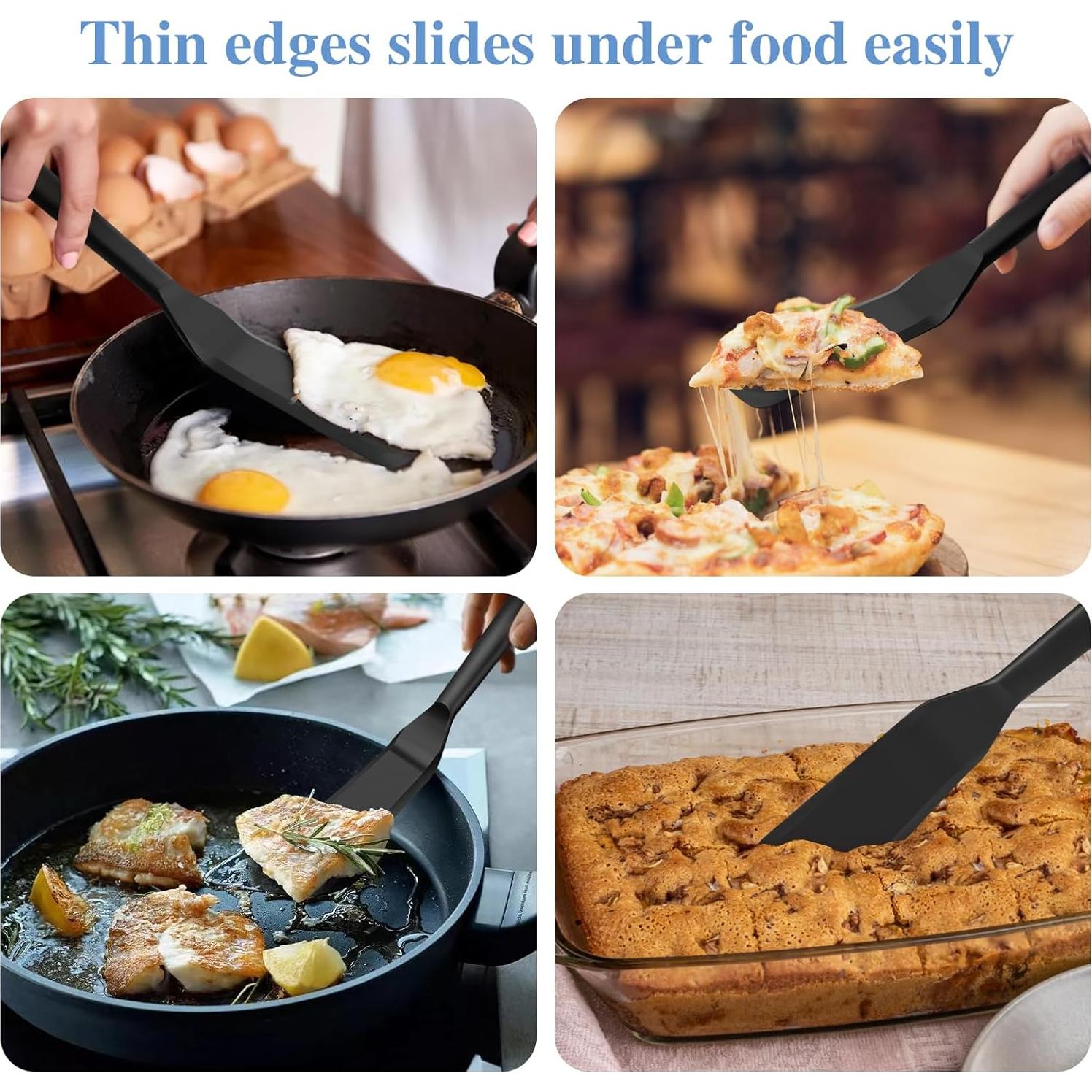 Espátula de Silicona Armrouns 25.5x5 cm Resistente al Calor