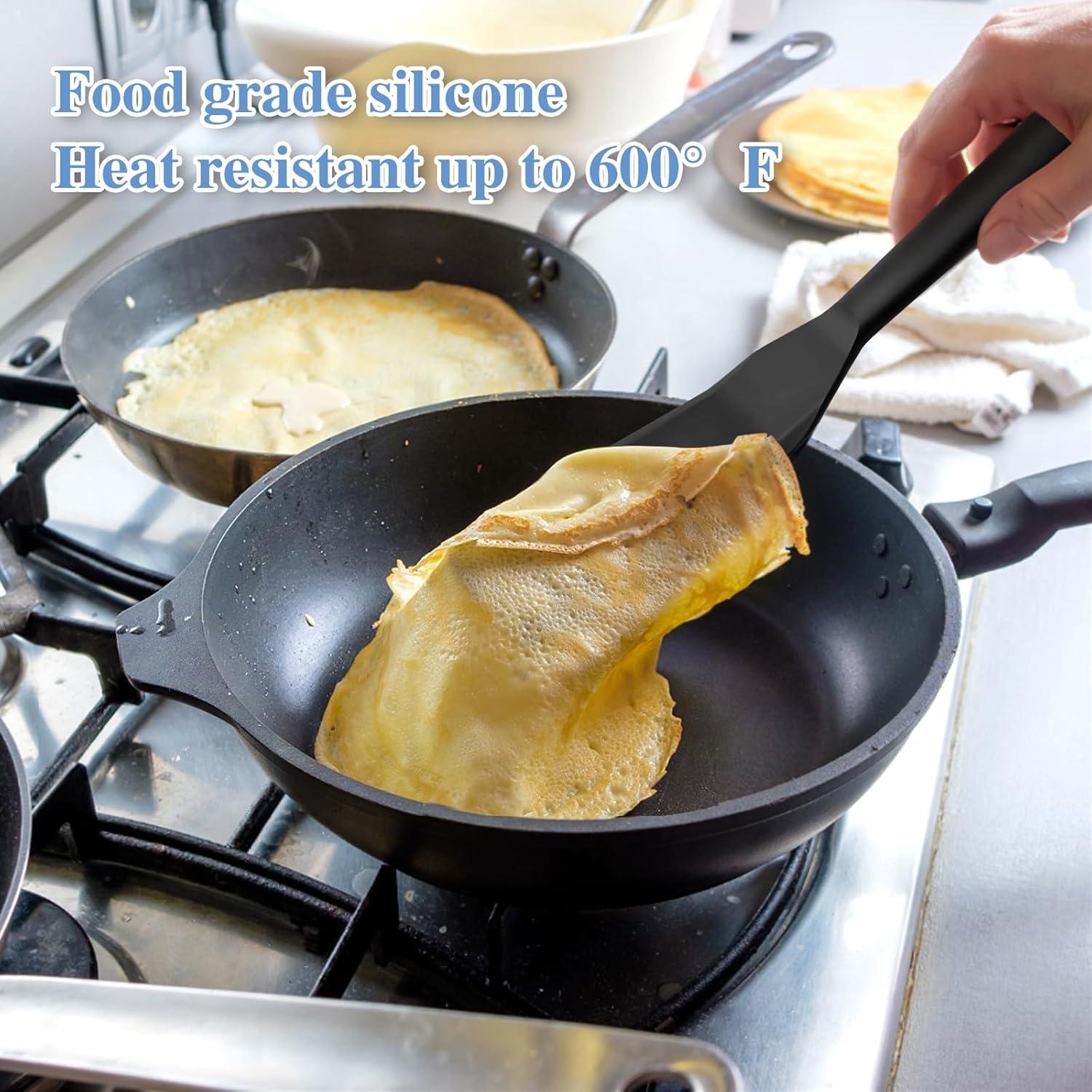 Espátula de Silicona Armrouns 25.5x5 cm Resistente al Calor