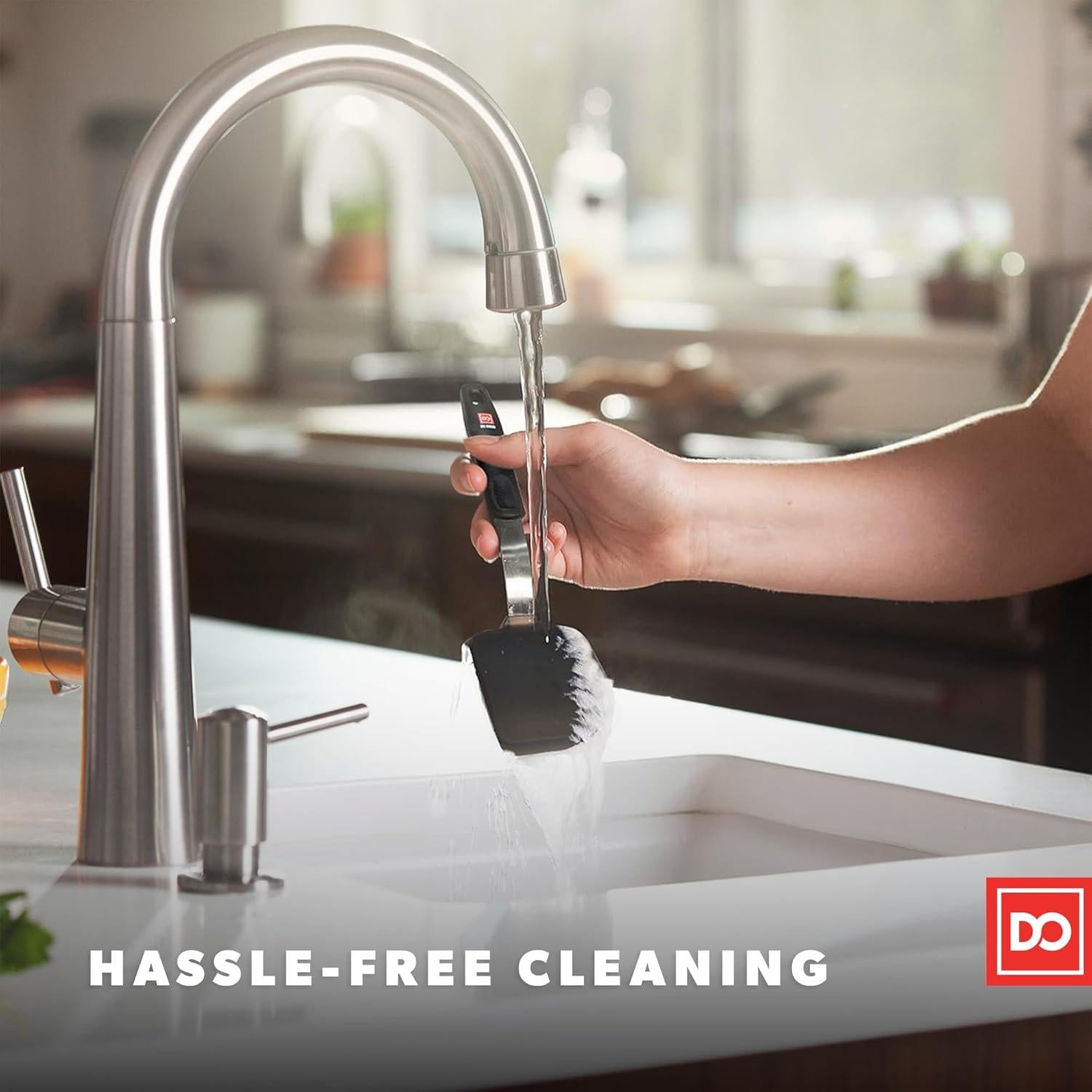 Juego de Espátulas de Silicona DI ORO - 3 Piezas Resistentes al Calor