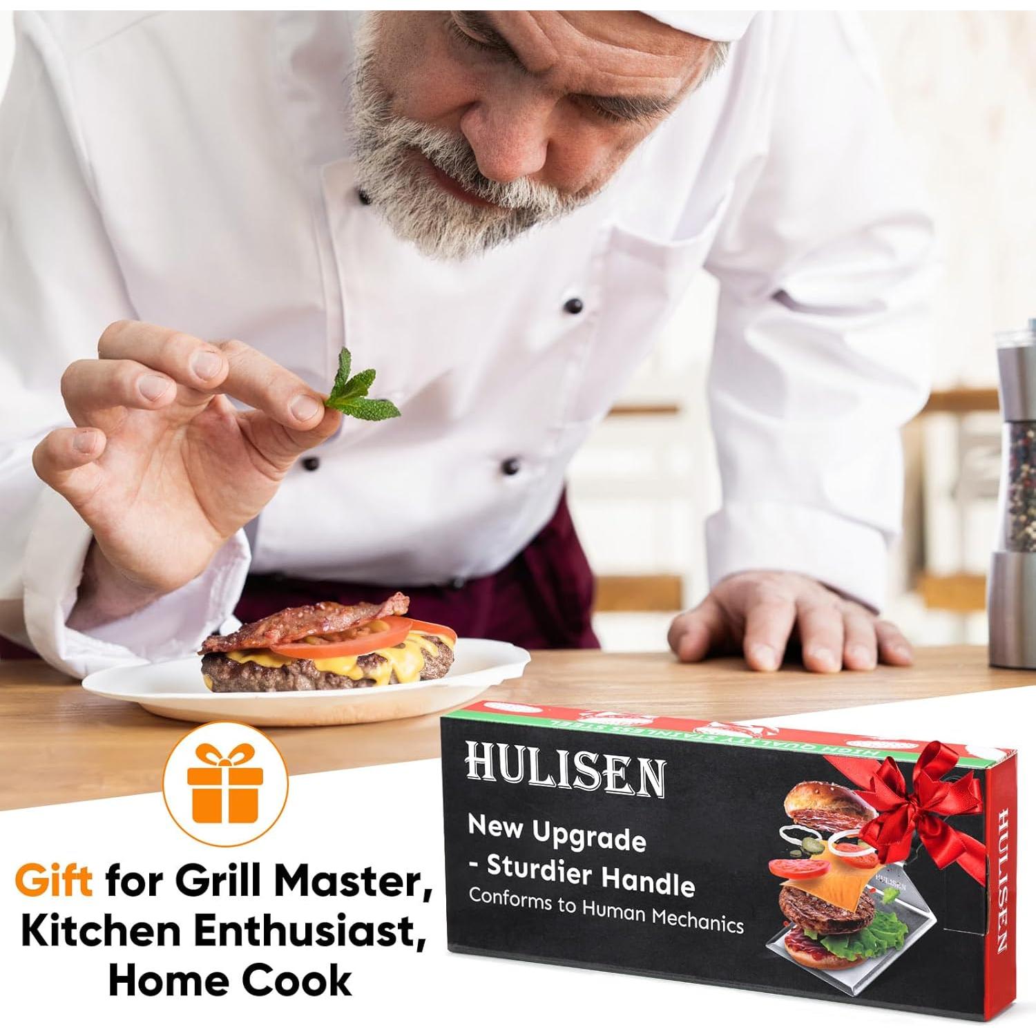 Espátula Grande HULISEN de Acero Inoxidable 15.24 x 12.7 cm