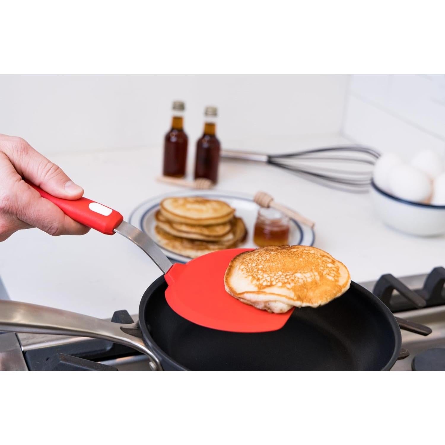 Espátula de Silicona Dalup para Panqueques Ancha 13.2 cm