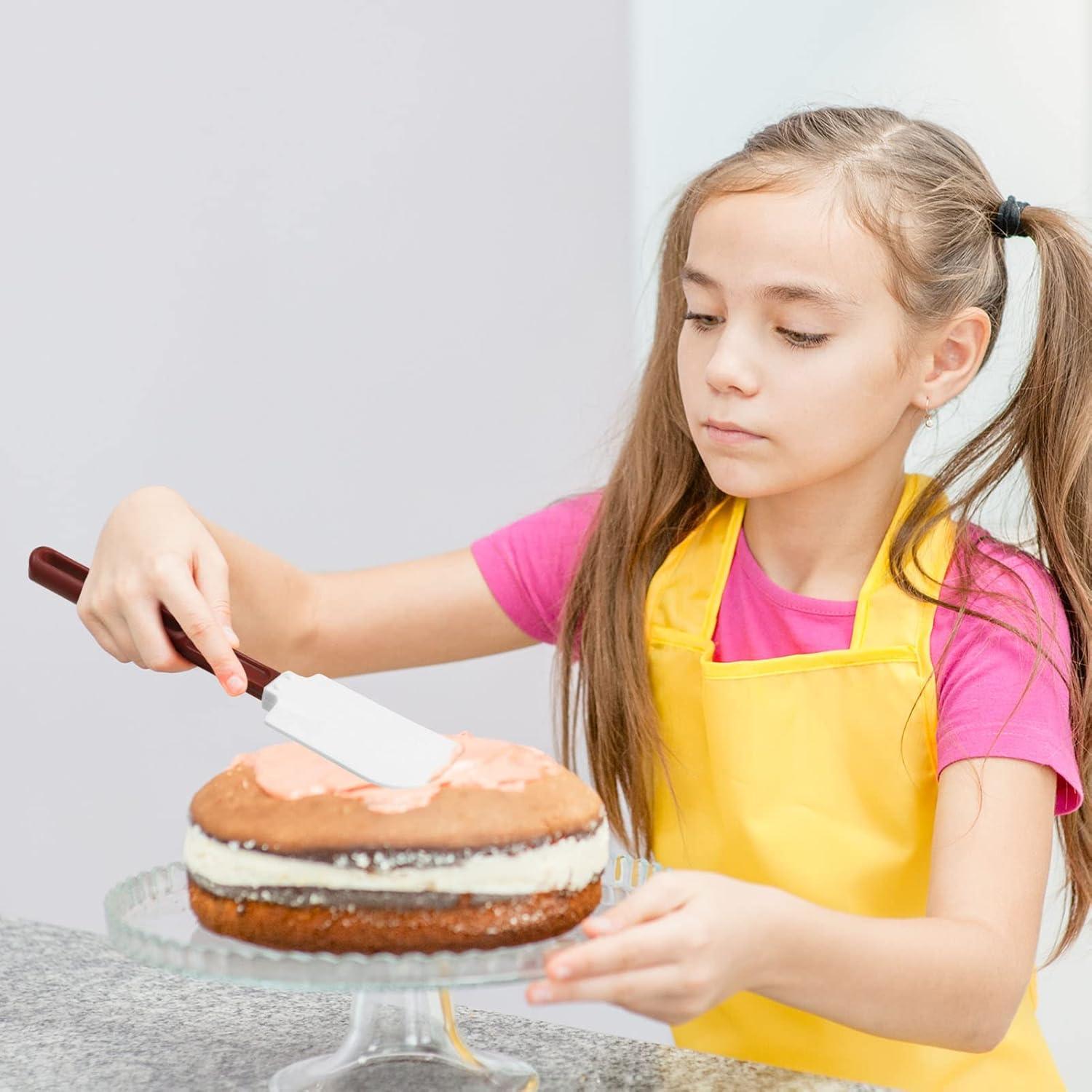 Espátulas de Silicona ReneeChef 10" Antiadherente Resistente al Calor