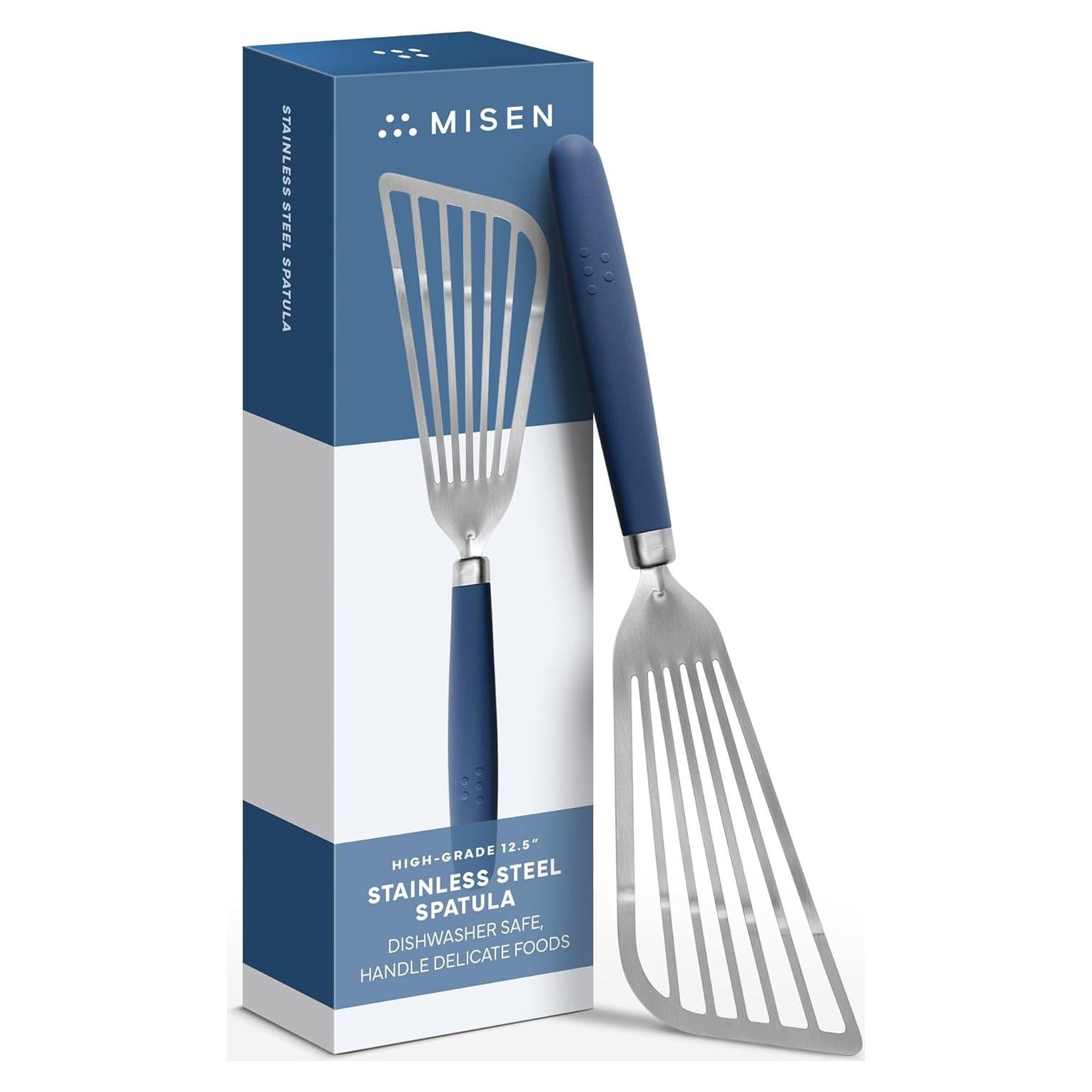 Espátula de Acero Inoxidable Misen para Pescado 30.48cm