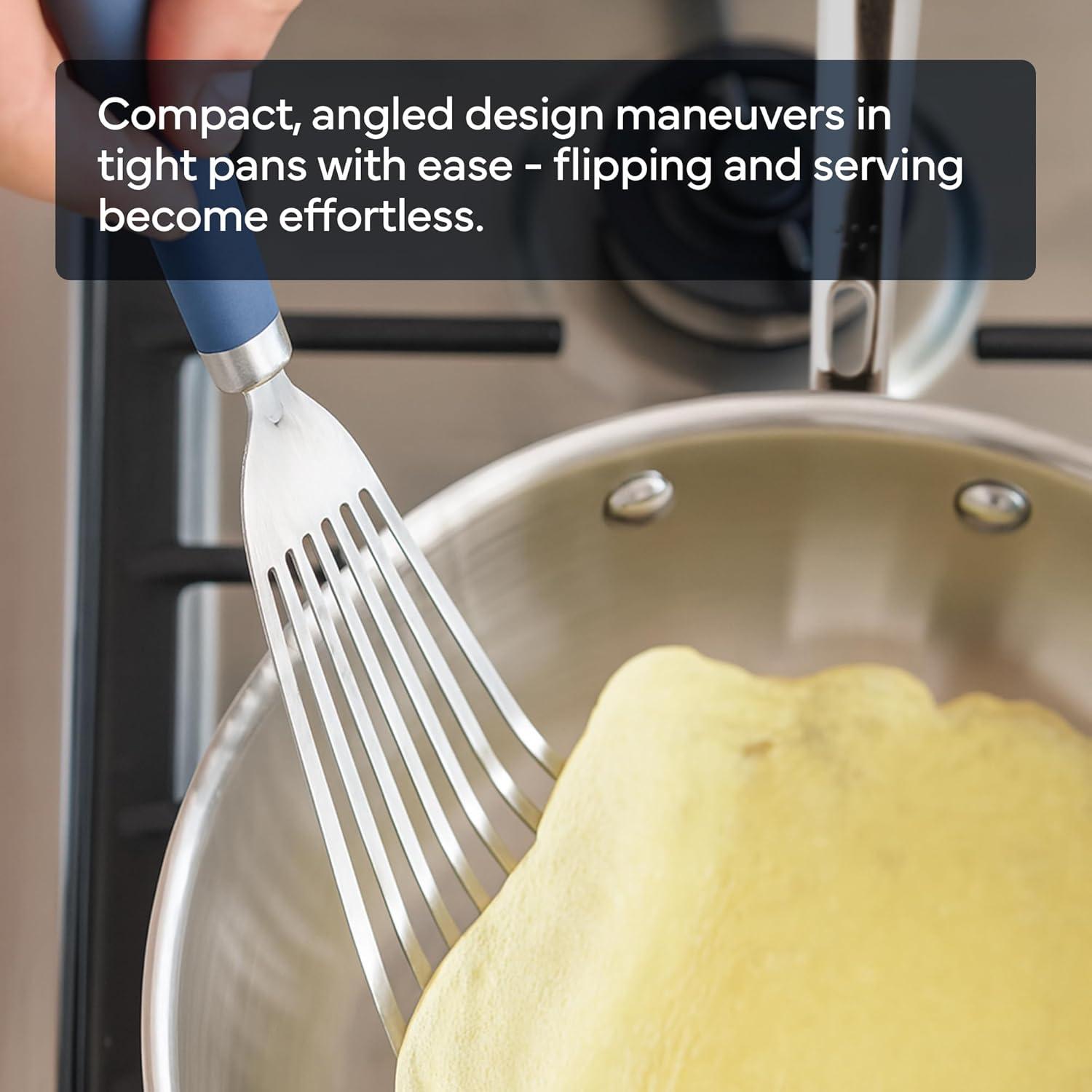 Espátula de Acero Inoxidable Misen para Pescado 30.48cm