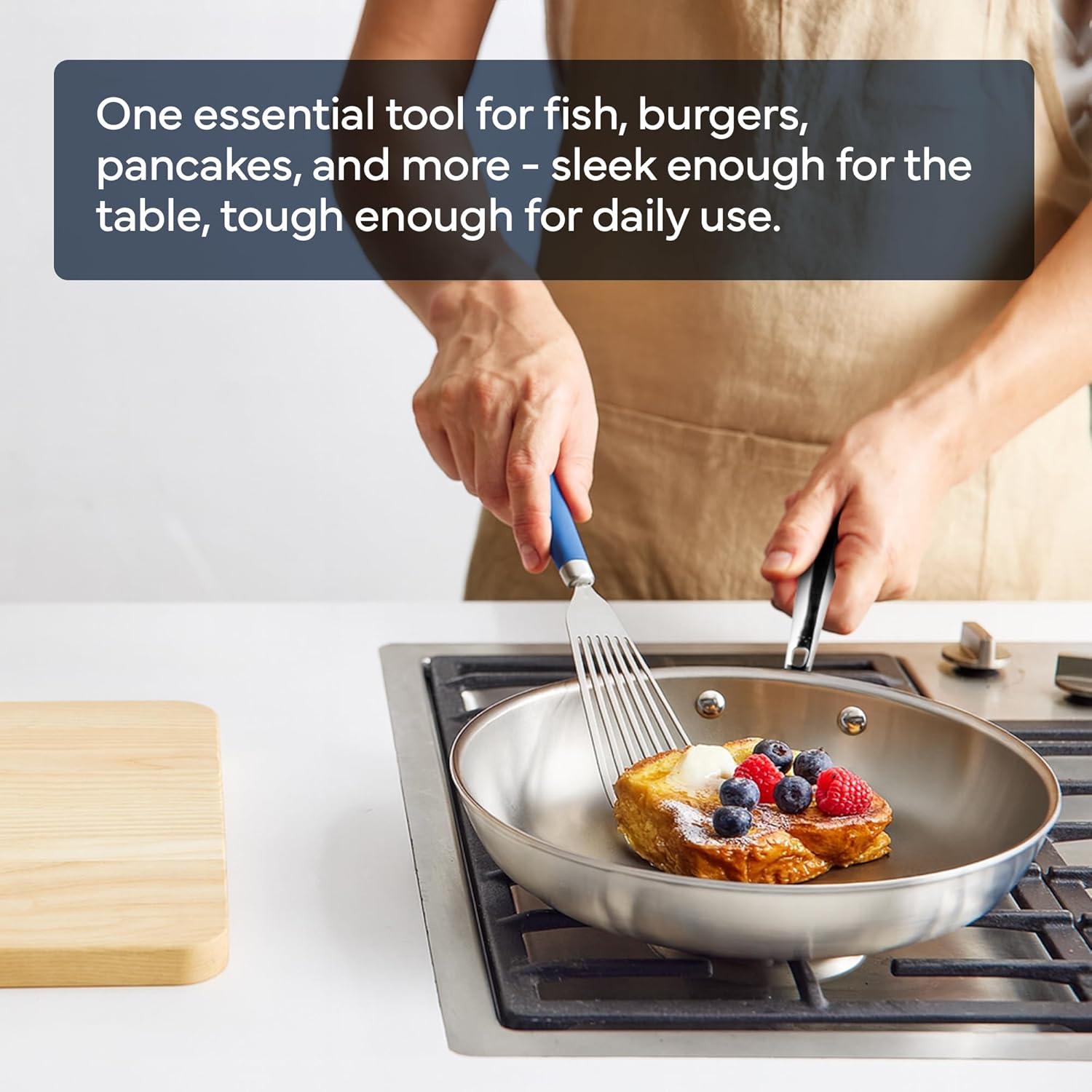 Espátula de Acero Inoxidable Misen para Pescado 30.48cm