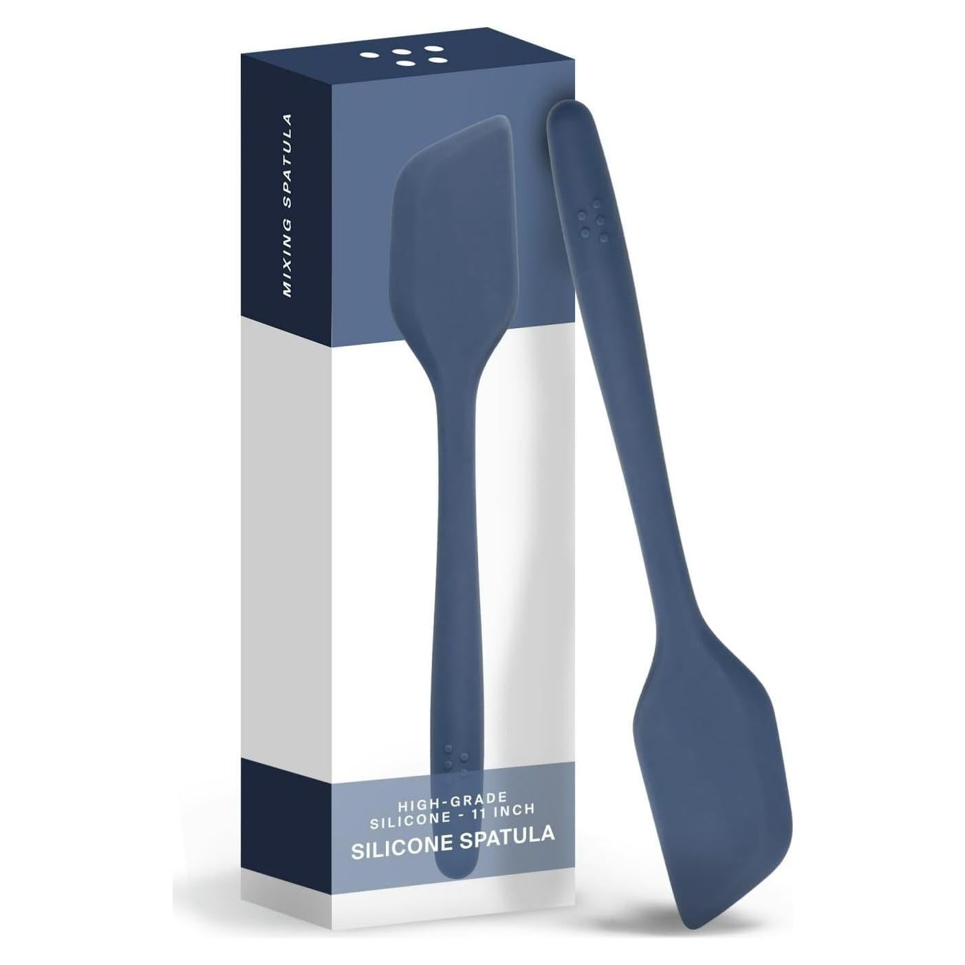 Espátula de Silicona Misen Azul - Apta para Antiadherentes 28.4 cm