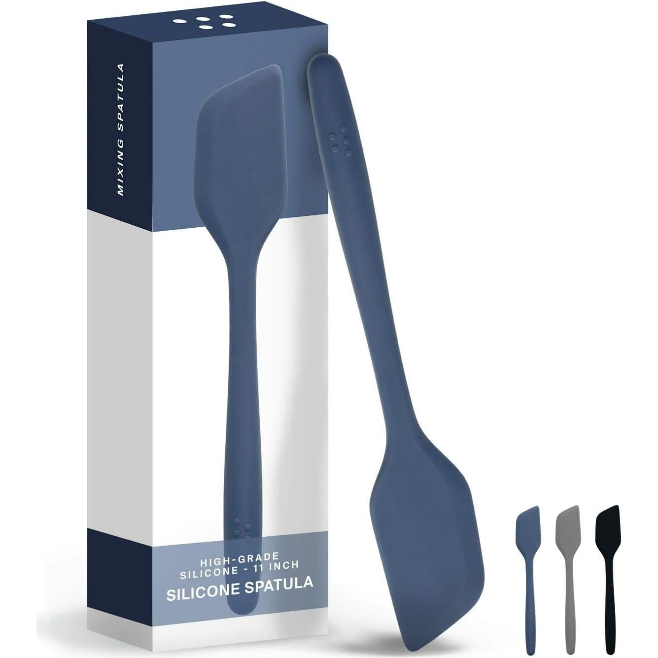 Espátula de Silicona Misen Azul - Apta para Antiadherentes 28.4 cm