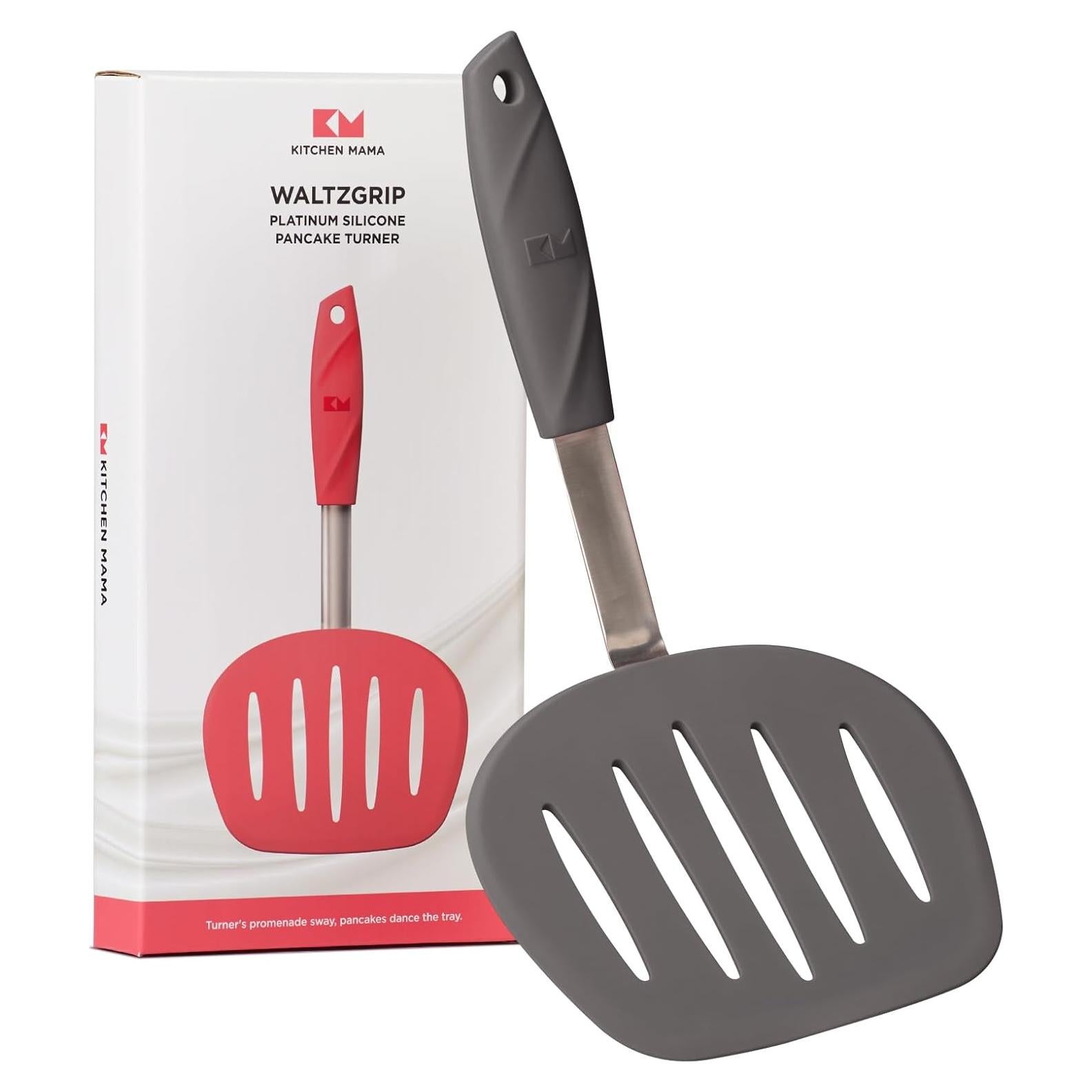 Espátula de Silicona Kitchen Mama WALTZGRIP 29.5cm Gris