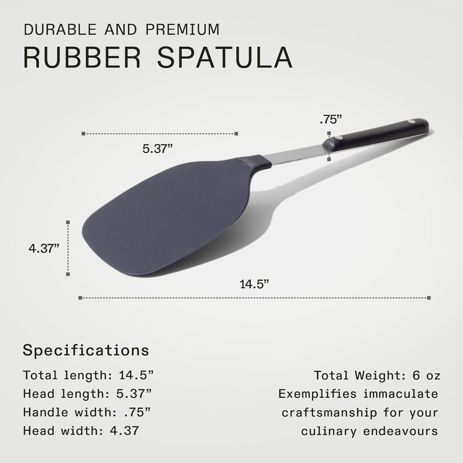 Espátula de Goma Made In - Azul Puerto - 36.83 cm - Apta Lavavajillas