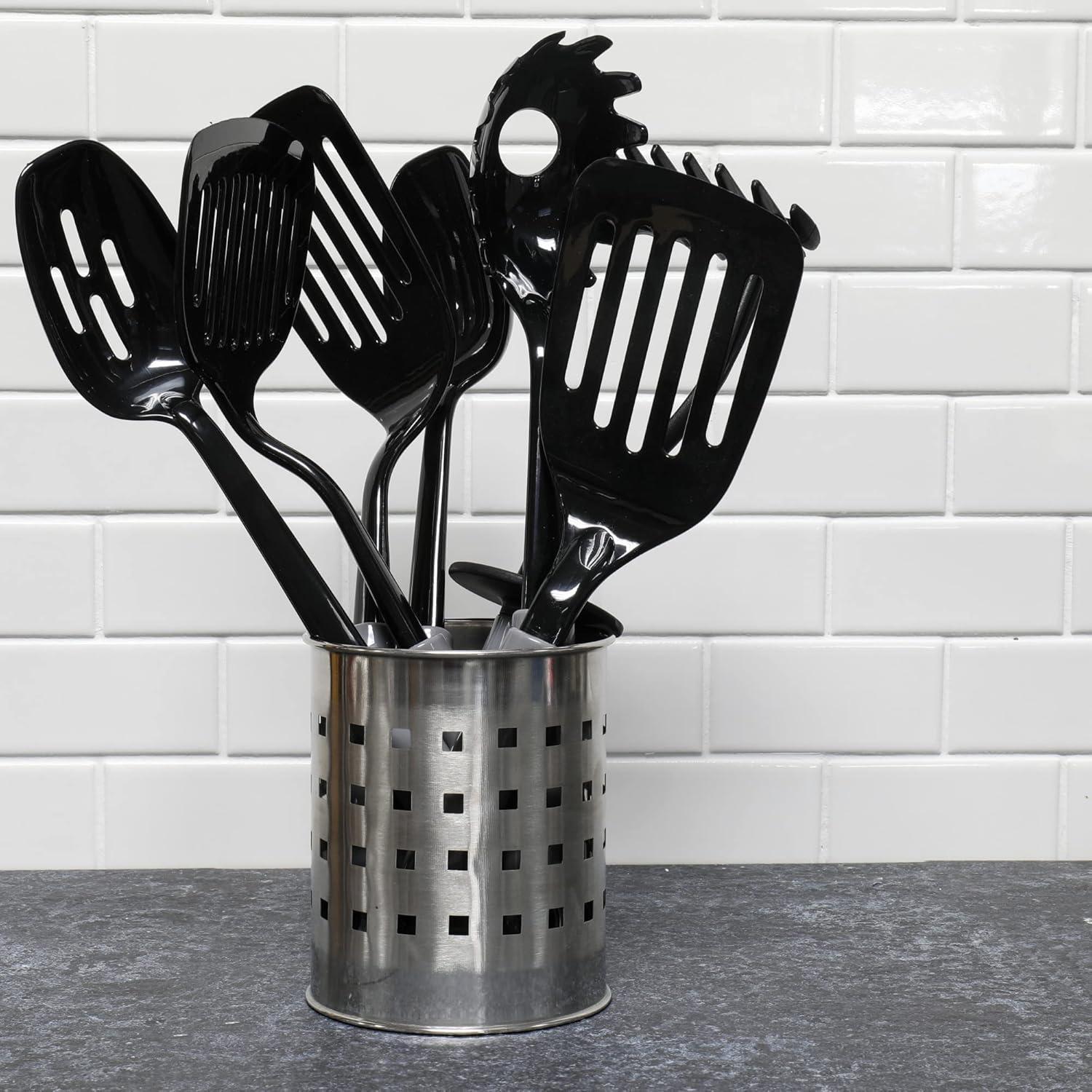 Espátula Corta de Nylon Chef Craft 26.67 cm Gris Resistente