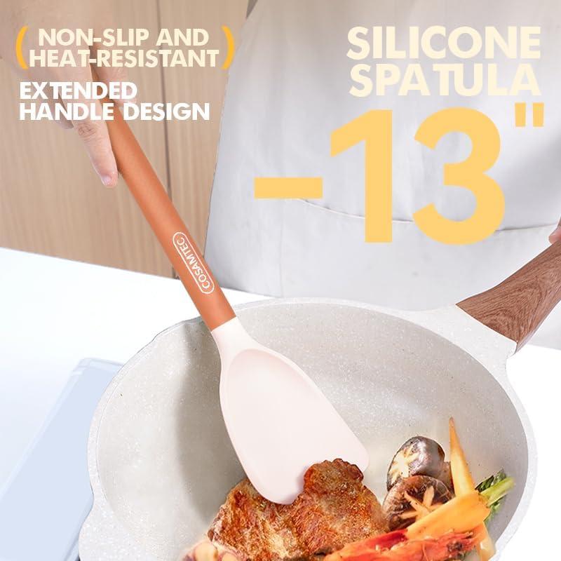 Espátula de Silicona Cosamtec 25.4 cm Resistente al Calor