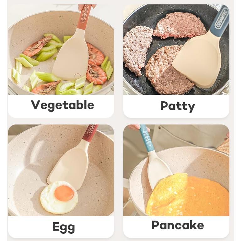 Espátula de Silicona Cosamtec 25.4 cm Resistente al Calor