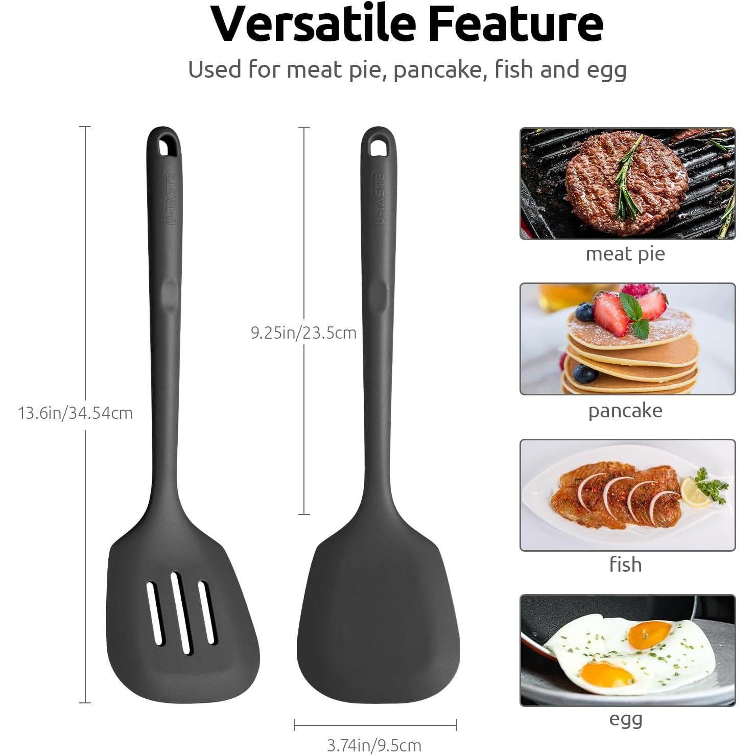 Turner de Silicona U-Taste 34.5cm Resistente al Calor 600°F