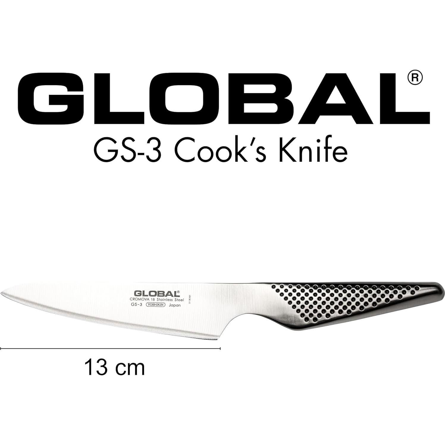 Cuchillo de Utilidad Chef Global GS-3 13.34 cm Acero Inoxidable