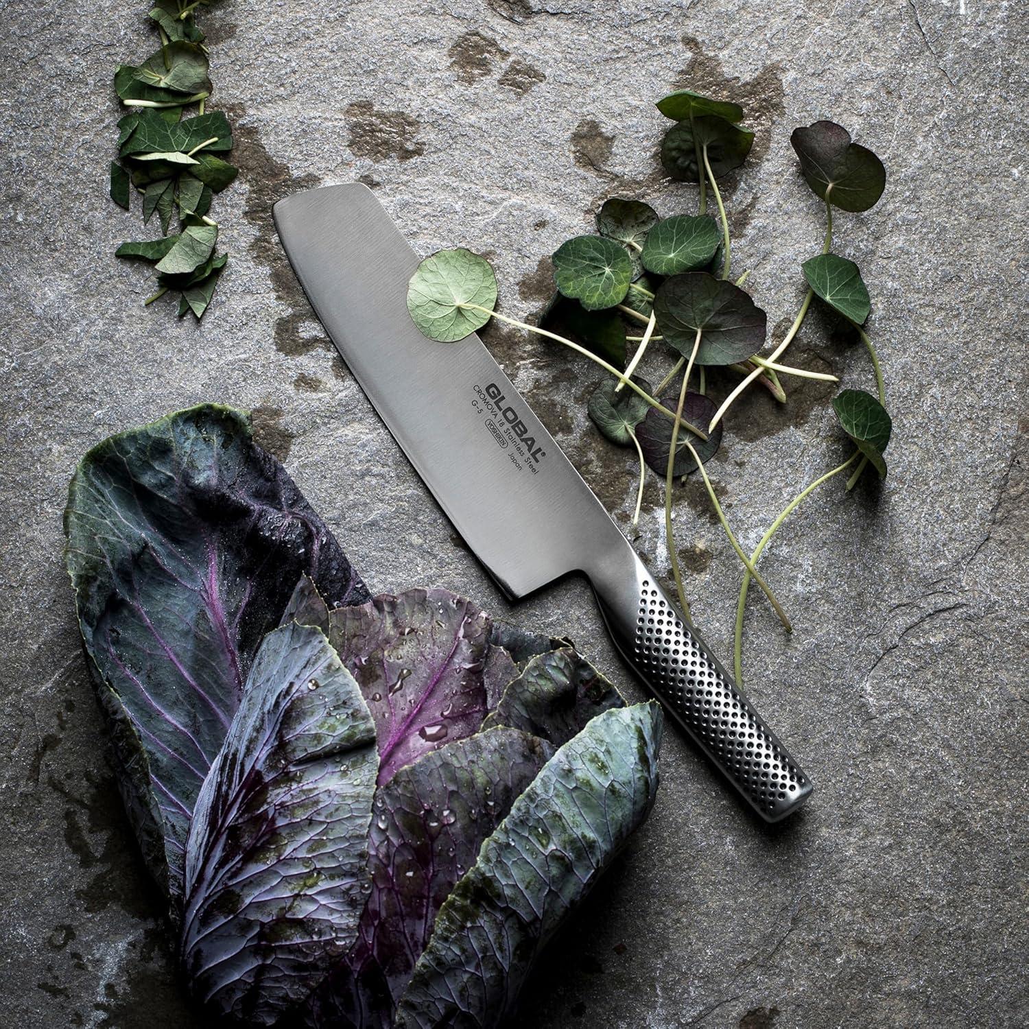 Cuchillo de Verduras Global G-45 17.8 cm Acero Inoxidable Japonés