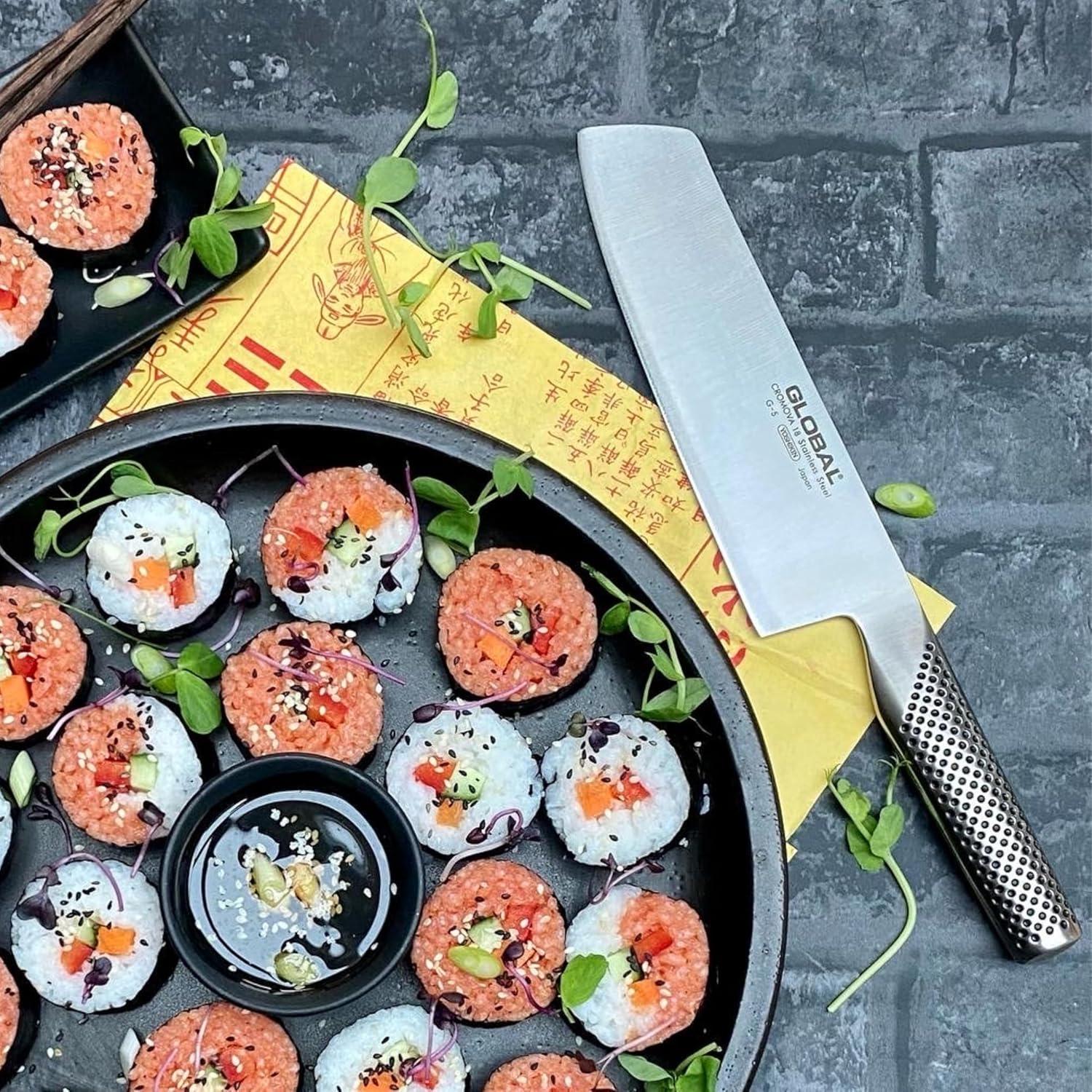 Cuchillo de Verduras Global G-45 17.8 cm Acero Inoxidable Japonés