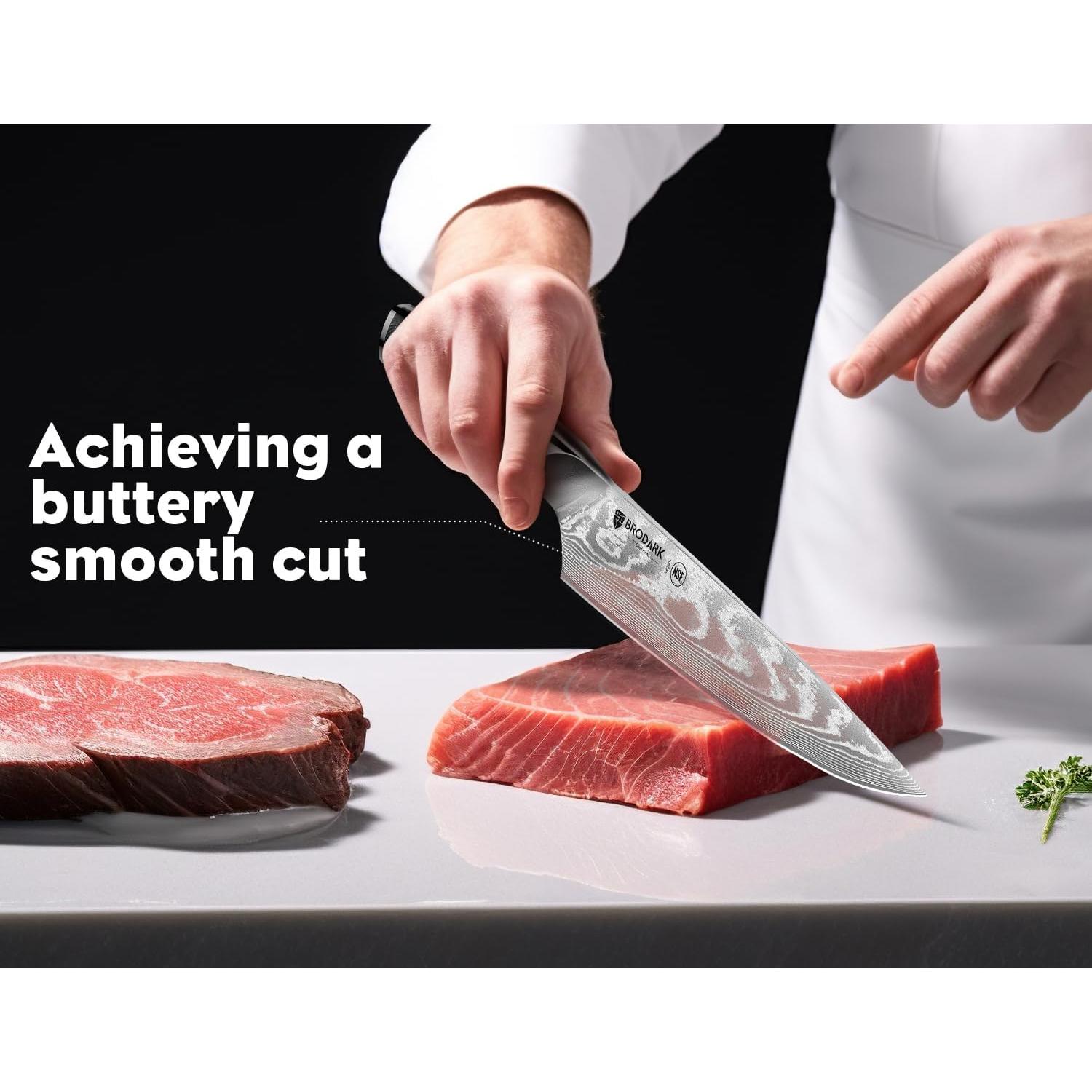 Juego de cuchillos de cocina Damasco BRODARK 3 PCS VG10