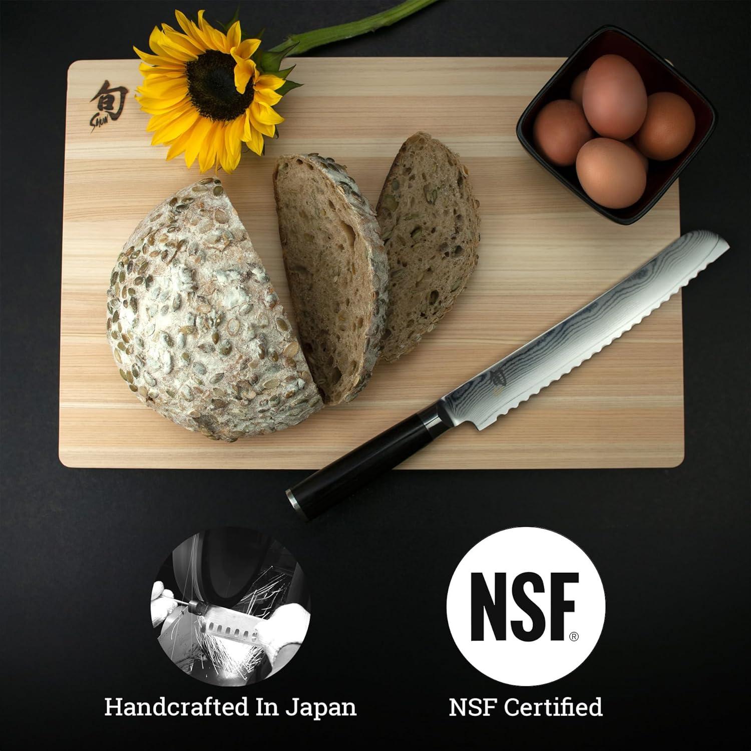 Cuchillo de Pan Shun Classic 22.86 cm Serrado Pakkawood