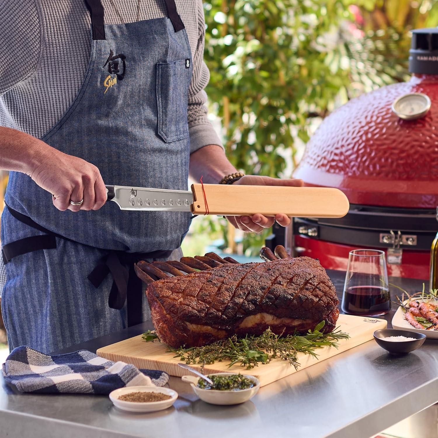 Cuchillo para Brisket Shun Classic 30 cm Hueco Damasco