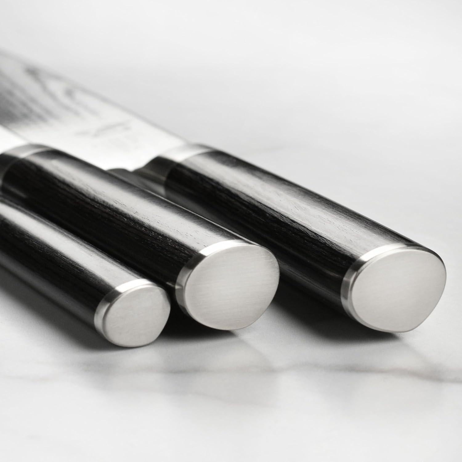 Conjunto de Cuchillos Shun Classic 6 Piezas Damasco VG-MAX