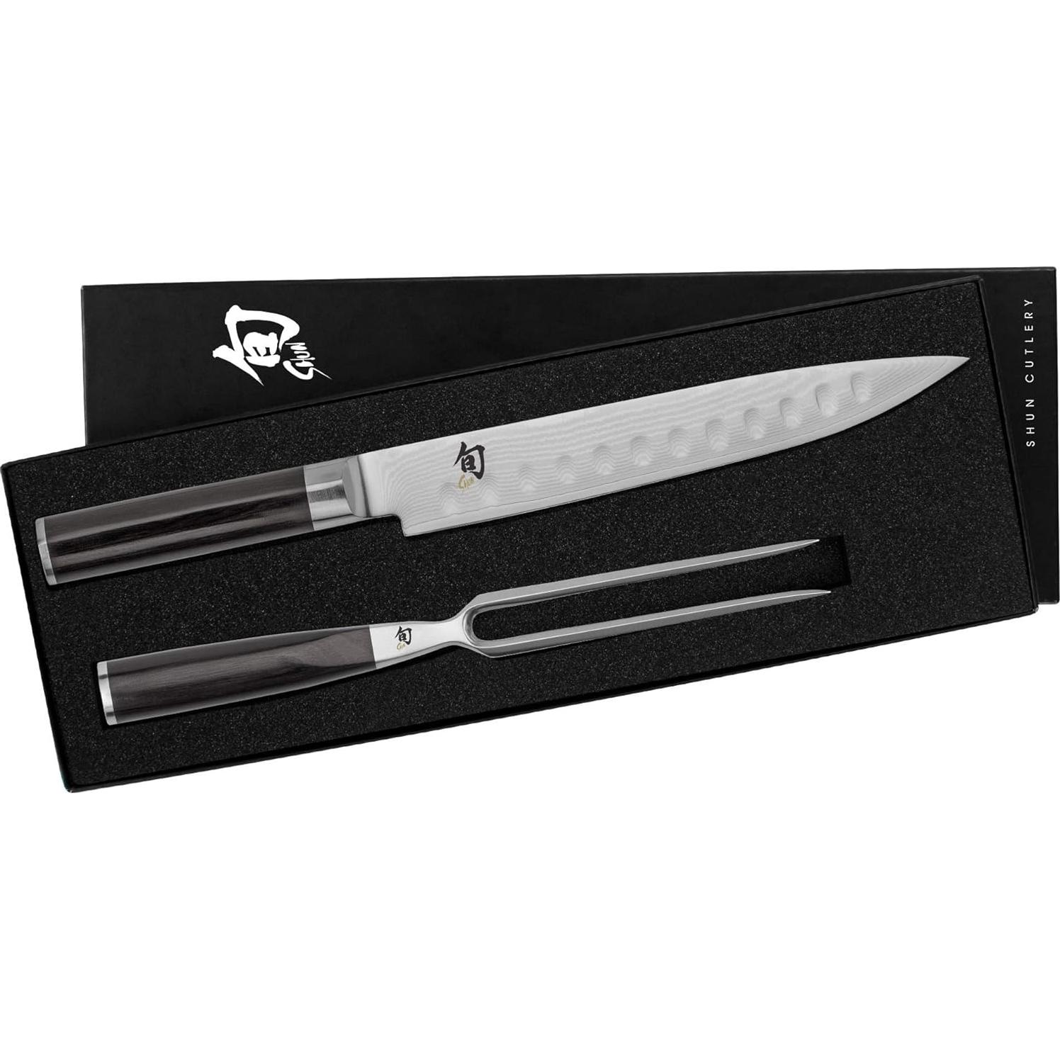 Conjunto de Tallado Shun Classic 2 Piezas - Cuchillo 22.86 cm