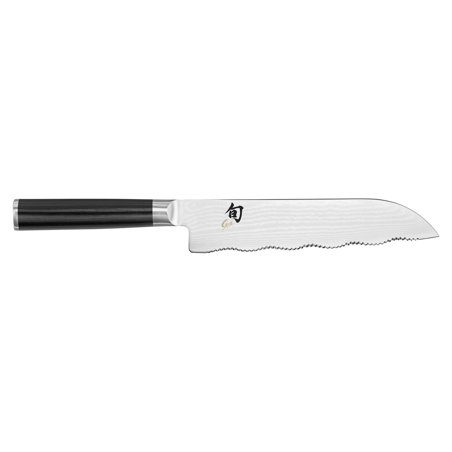 Cuchillo Utilitario Serrado Shun Classic 17.78 cm VG-MAX