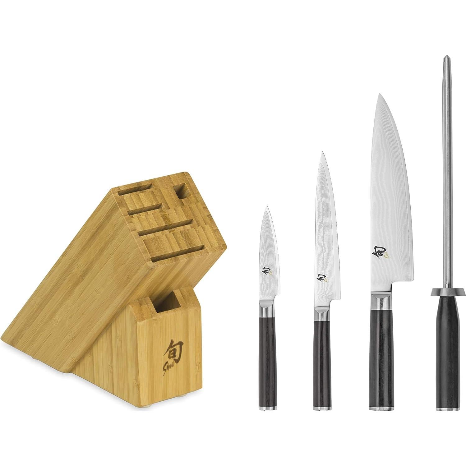Conjunto de Cuchillos de Cocina Shun Classic 5 Piezas