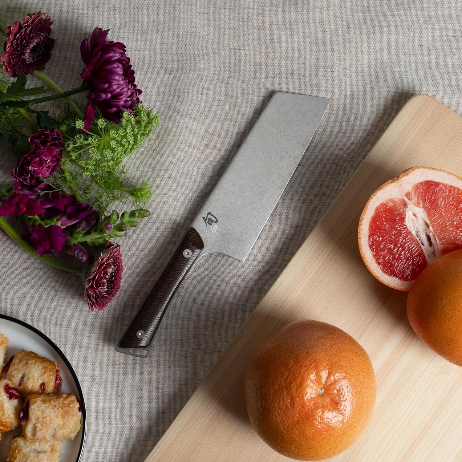 Cuchillo Utilitario Asiático Shun Kanso 17.8 cm Acero Inoxidable