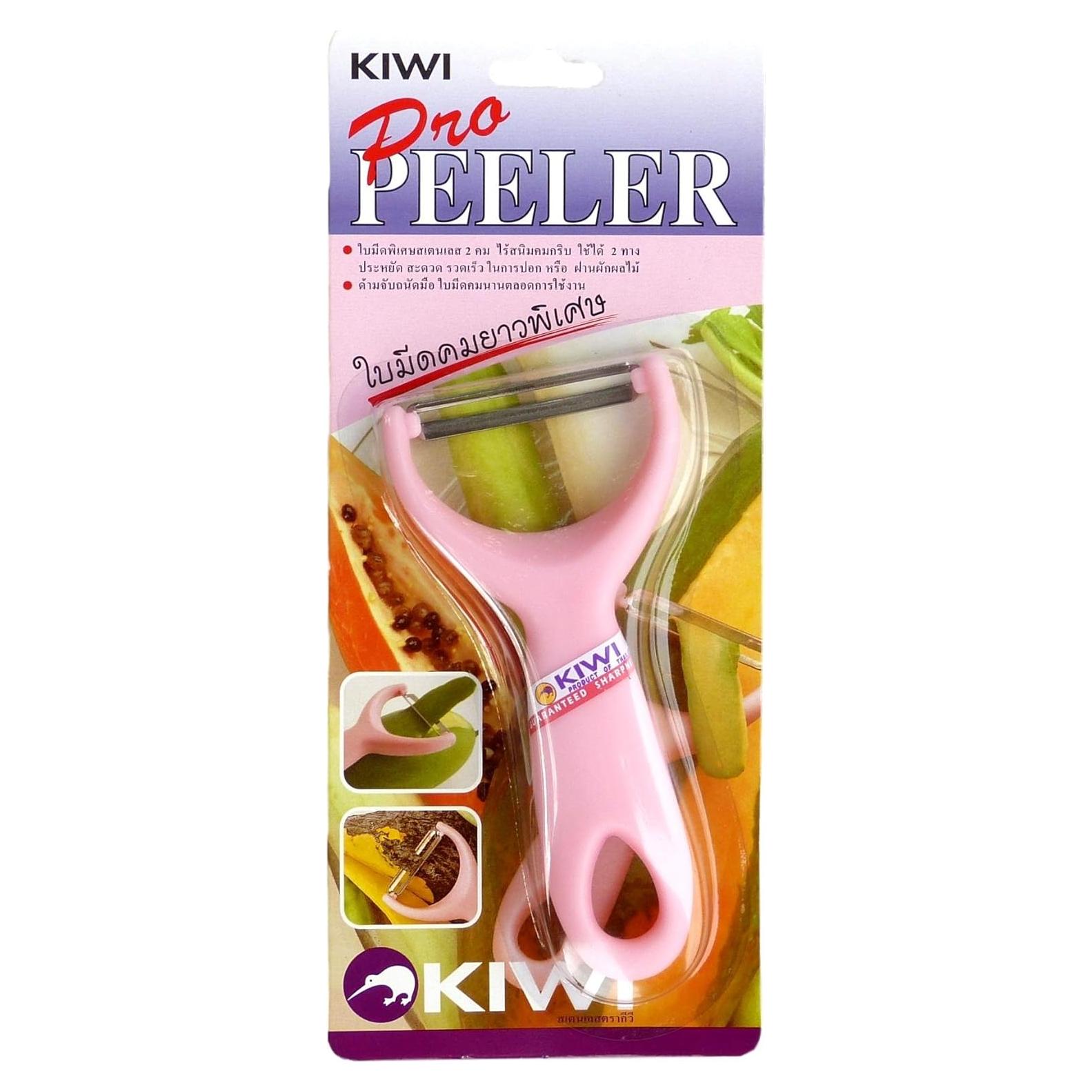 Pelador de Frutas y Verduras Kiwi Pro Rosa 49.9g