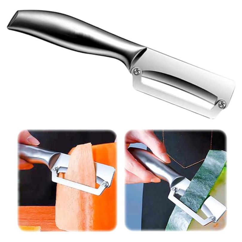 Pelador de Verduras Yopolaz Premium Acero Inoxidable 1 Paquete