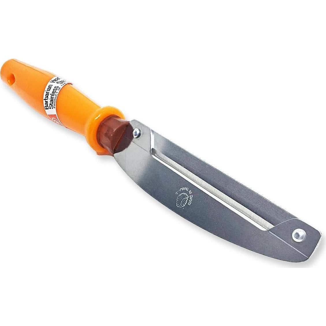 Pelador de Acero Inoxidable WitnyStore 21.6 cm Naranja