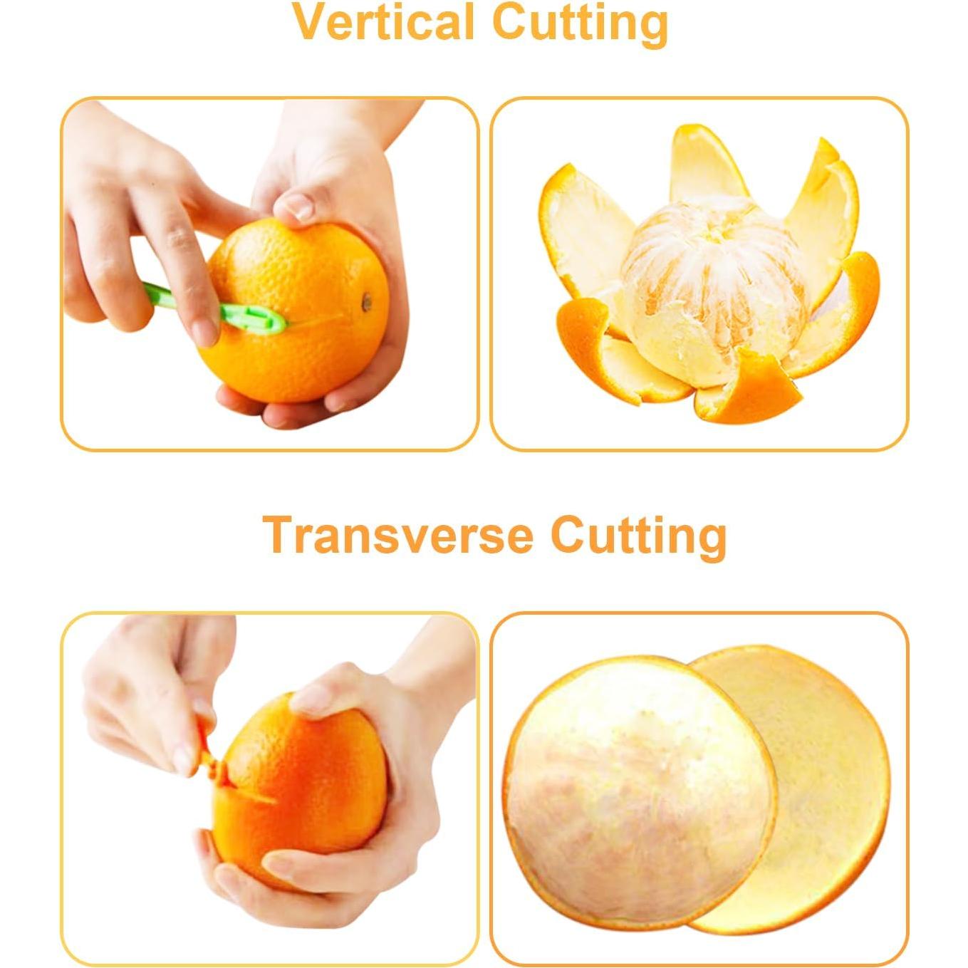 Pelador de Cítricos BINCKIN 12 PCS para Naranjas y Frutas