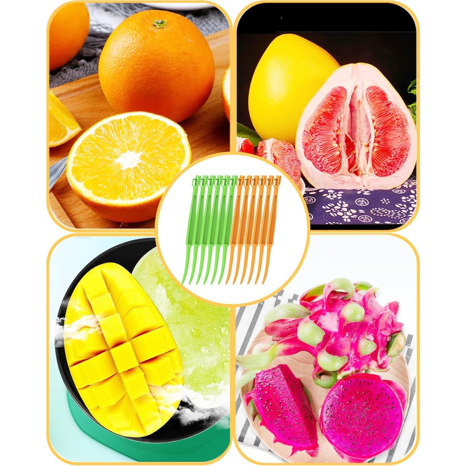 Pelador de Cítricos BINCKIN 12 PCS para Naranjas y Frutas