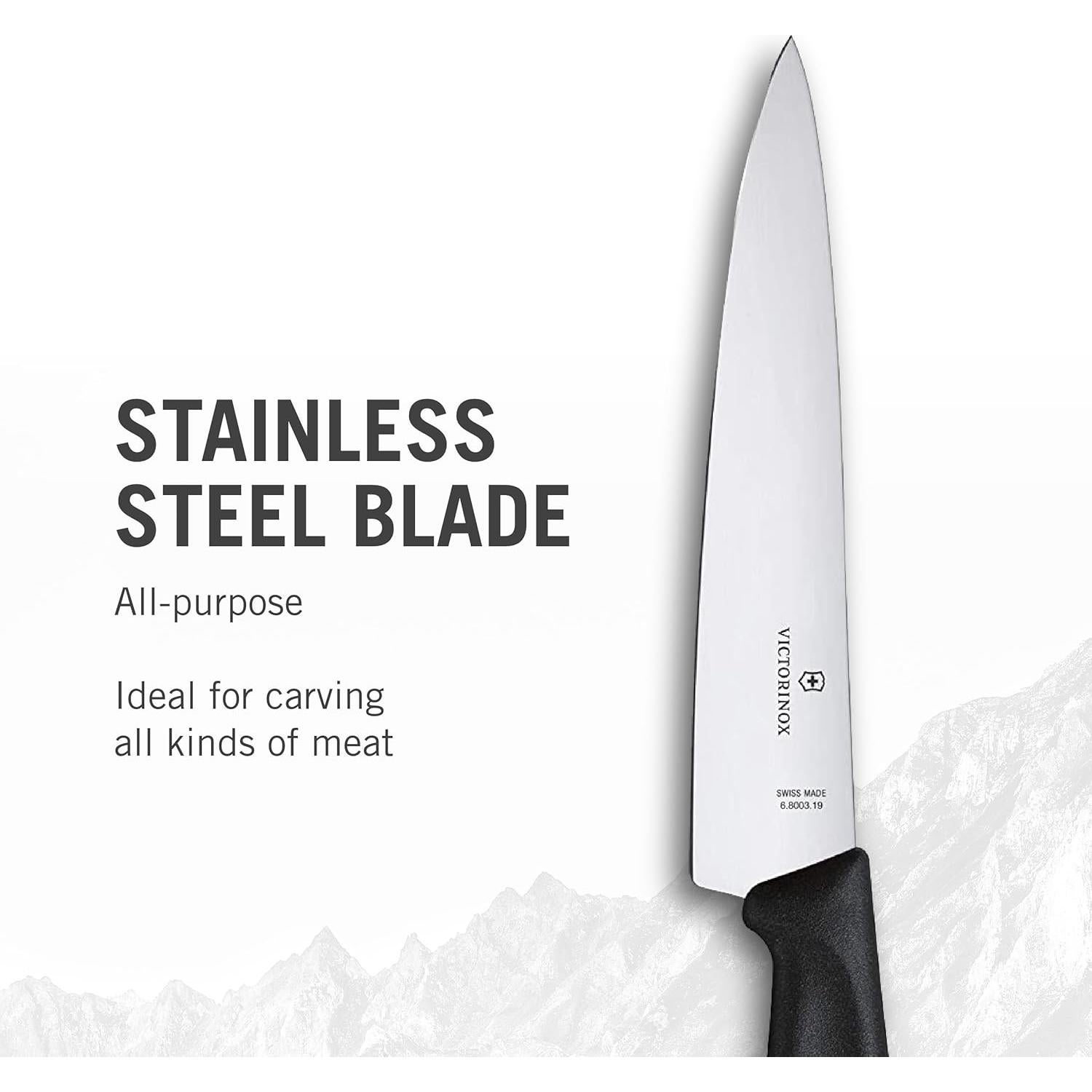 Cuchillo de Chef Victorinox Swiss Classic 20 cm Negro