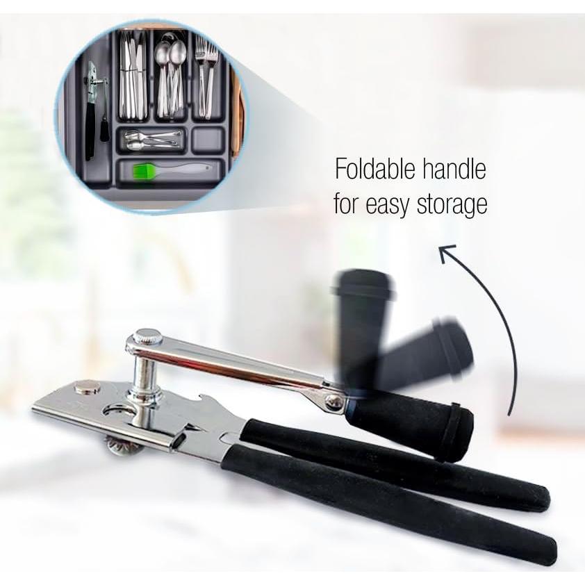 Abridor de Latas Manual Thunder-S de Alta Resistencia 22.6cm